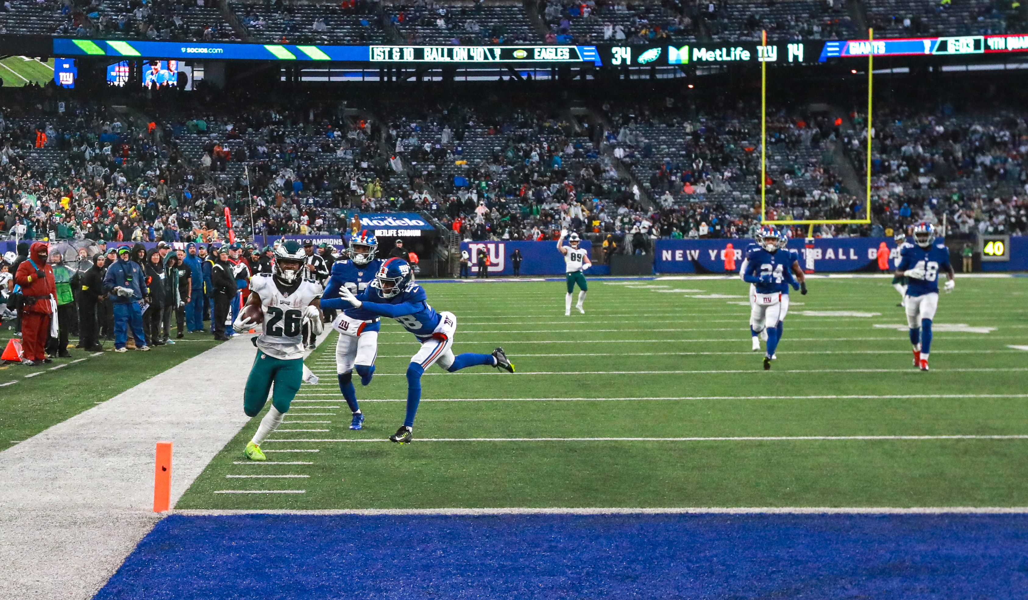 Final observations: Eagles 48, Giants 22