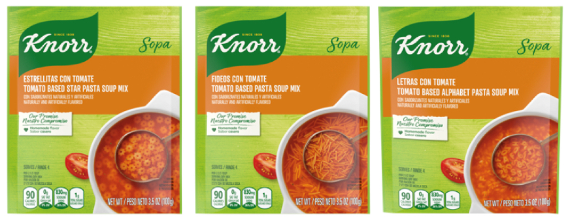 Knorr Pasta Soup Mix Tomato Based Star Pasta, 3.5 oz