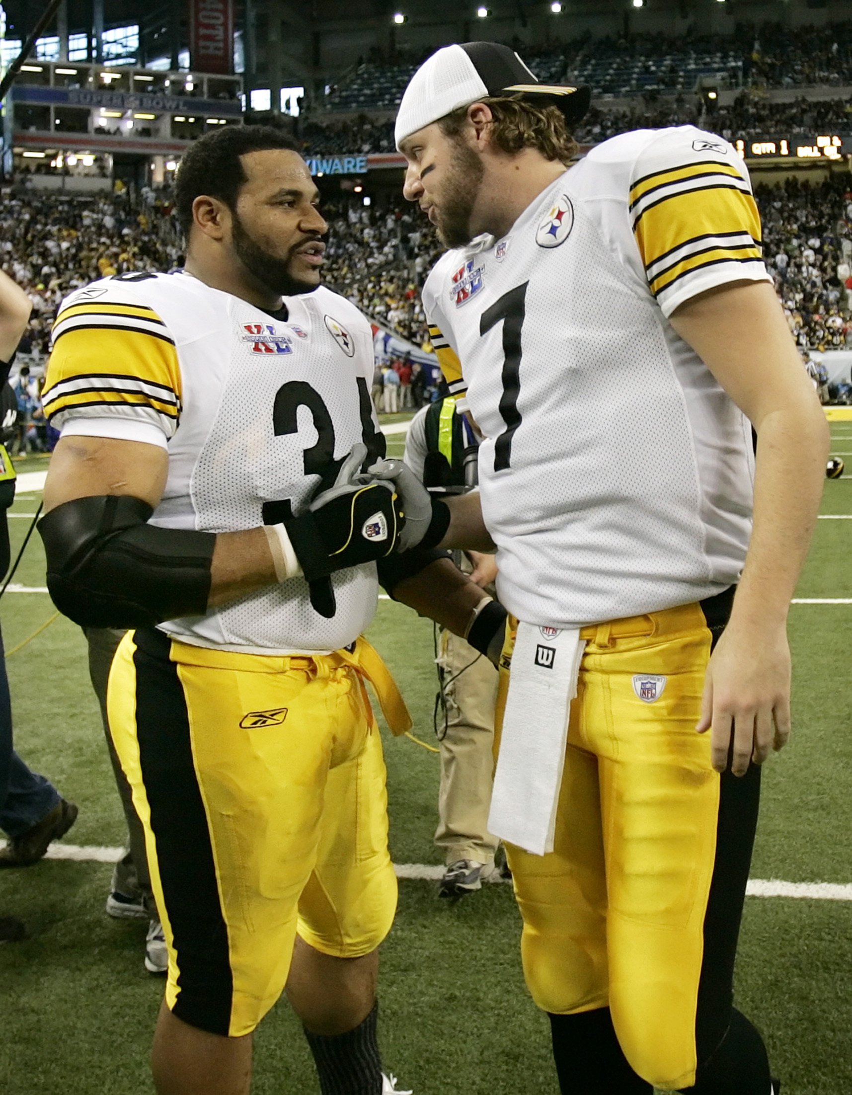 The Art of the Hand Off Ben Roethlisberger and Jerome Bettis