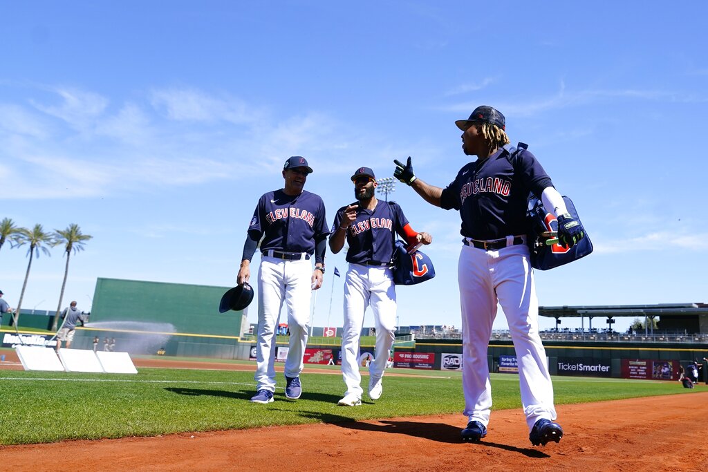 Cleveland Guardians pitchers roughed up in 25-12 spring training loss to  Texas Rangers 