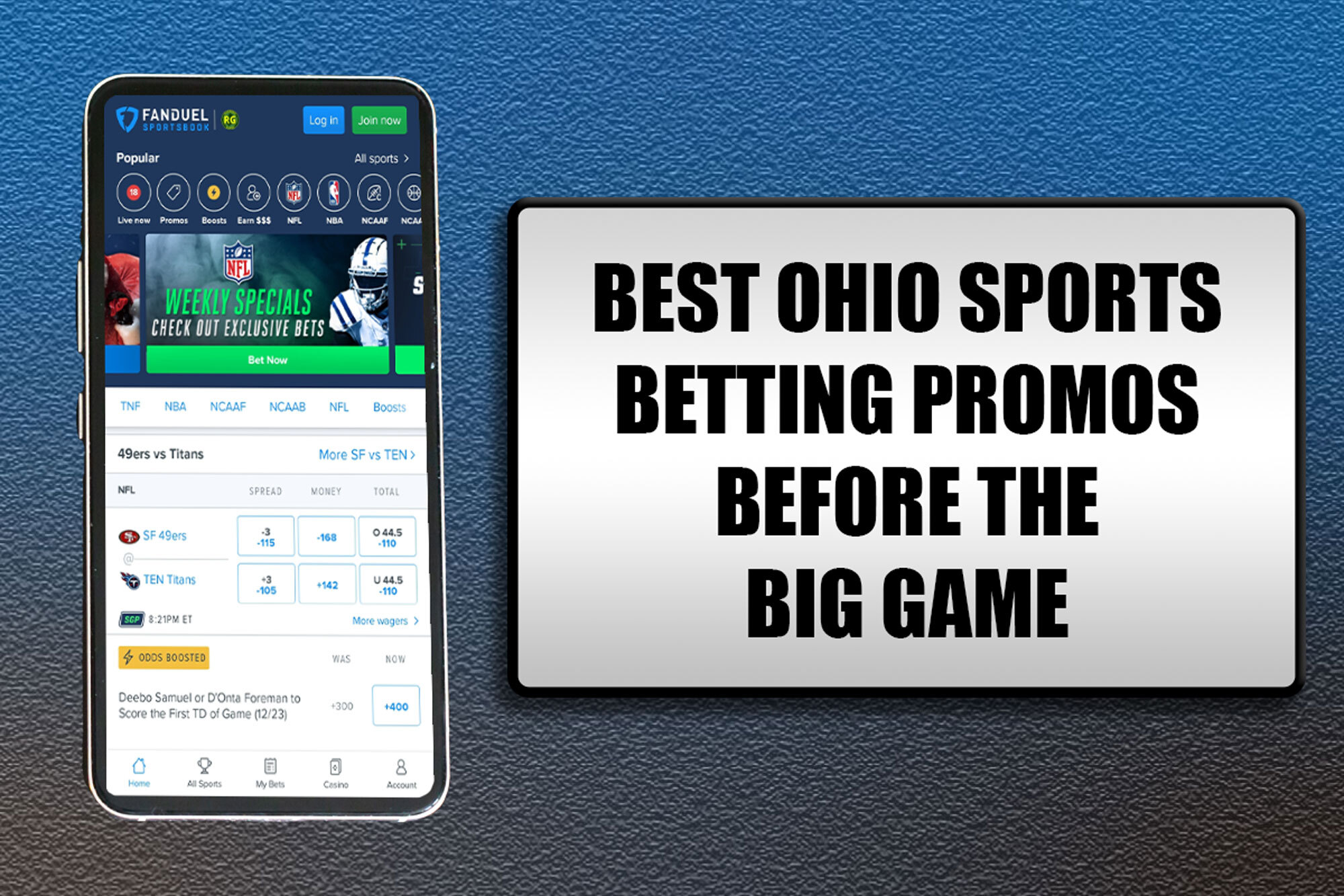 Best Ohio NFL Wild Card Weekend sportsbook promos, apps & bonus codes, Athlon Sports