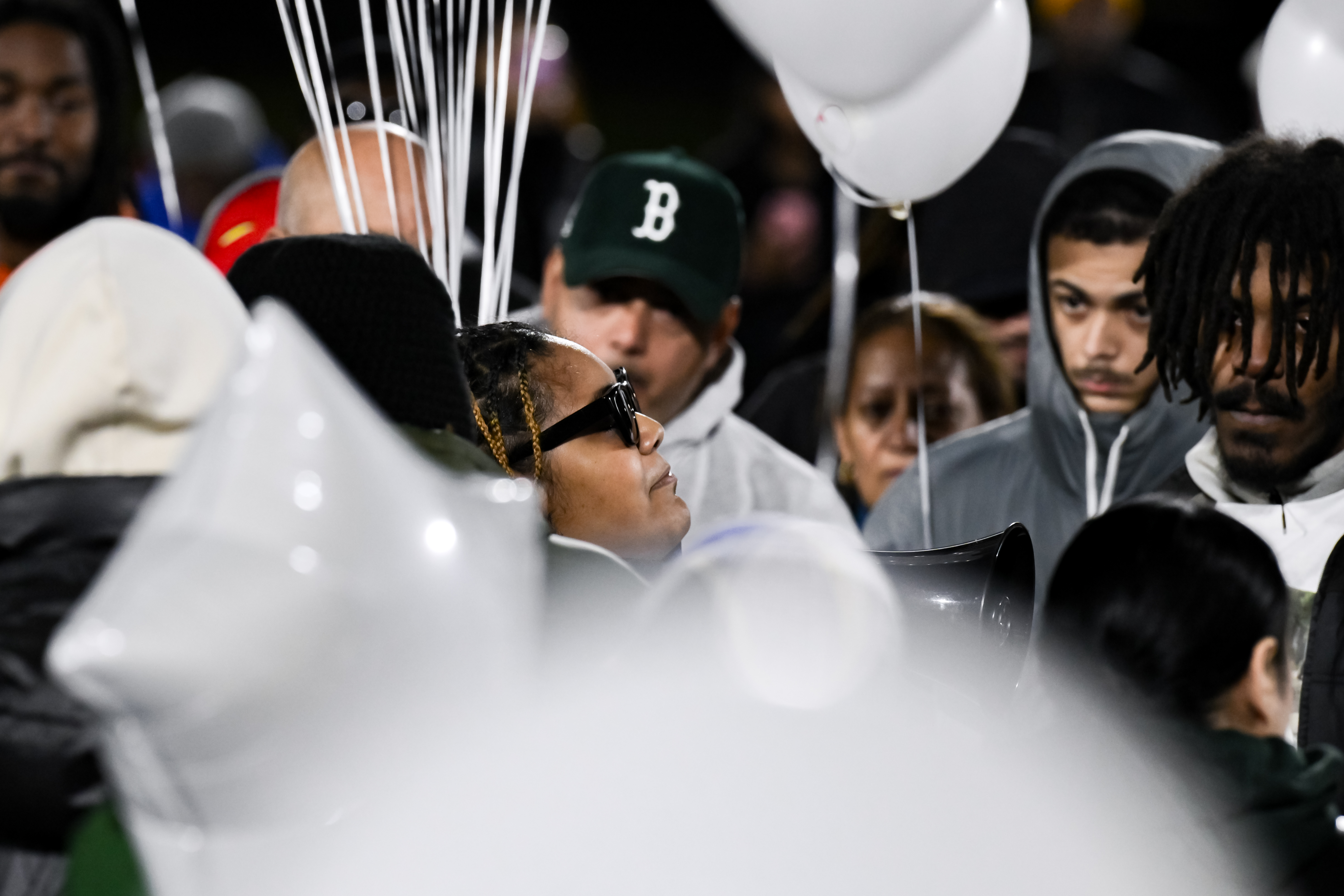 Community honors Newark shooting victims with a balloon release ...