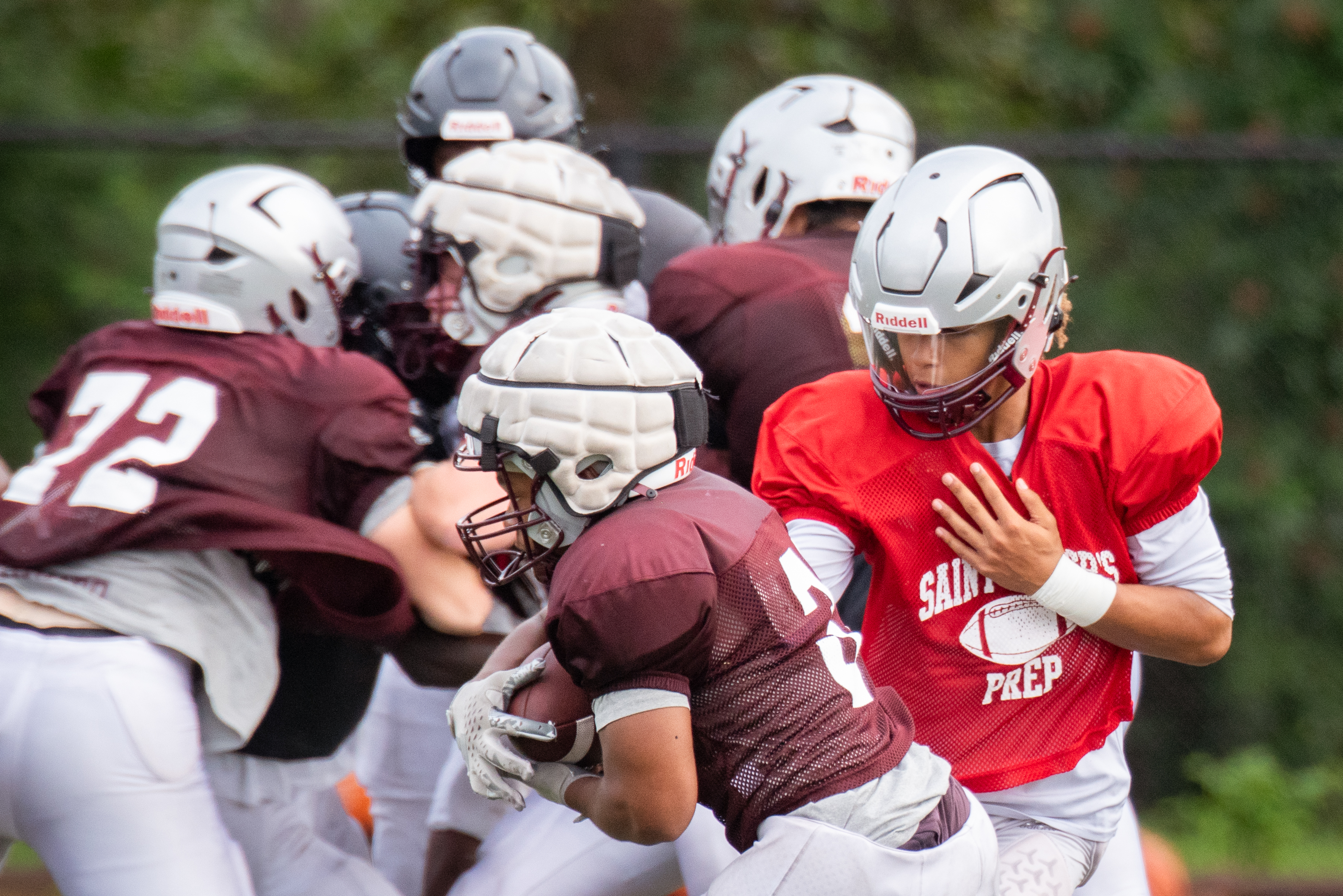 Snyder vs. St. Peter's Prep football scrimmage - nj.com