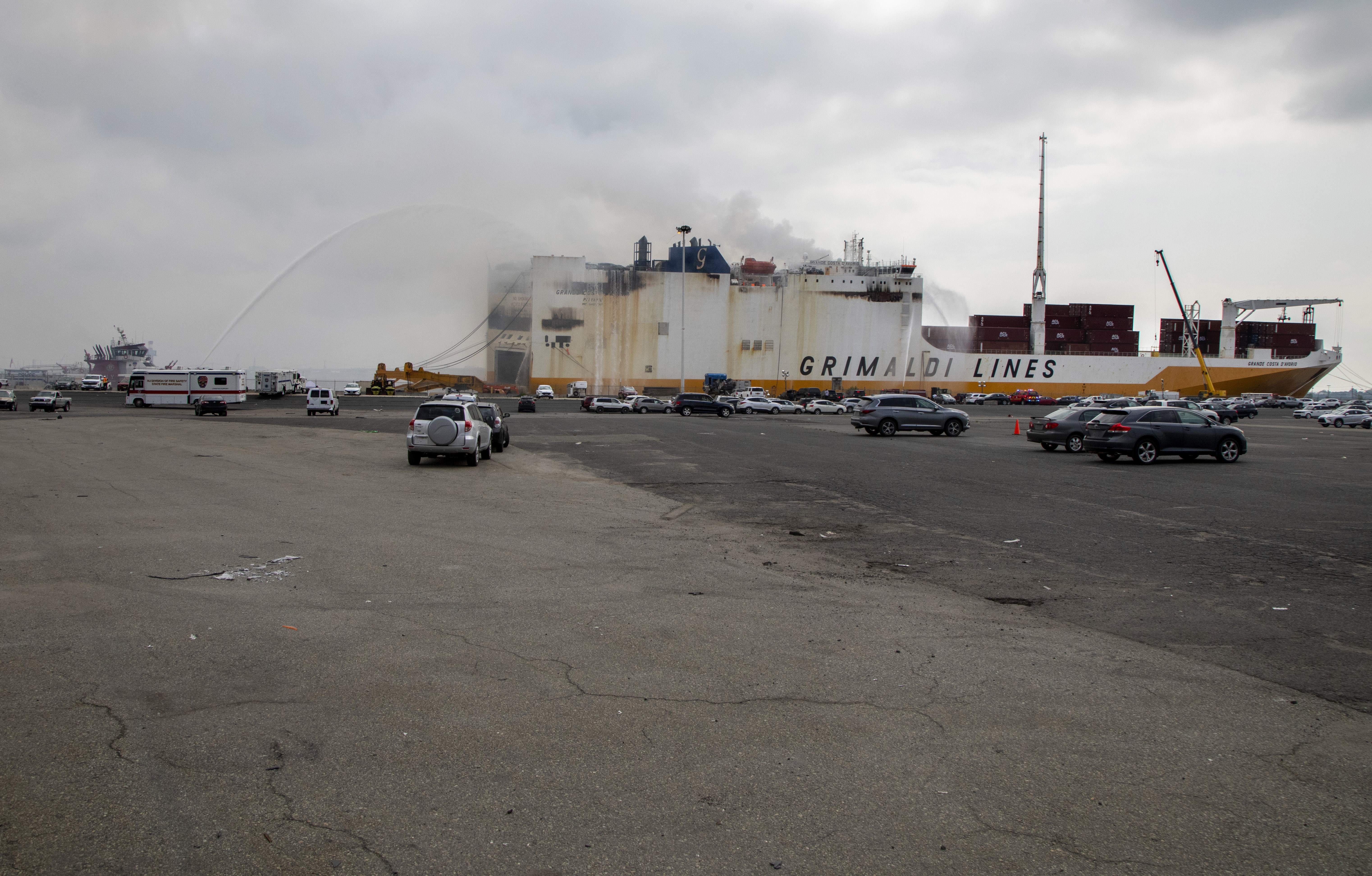 Port Newark channel reopens for business after deadly cargo ship fire 