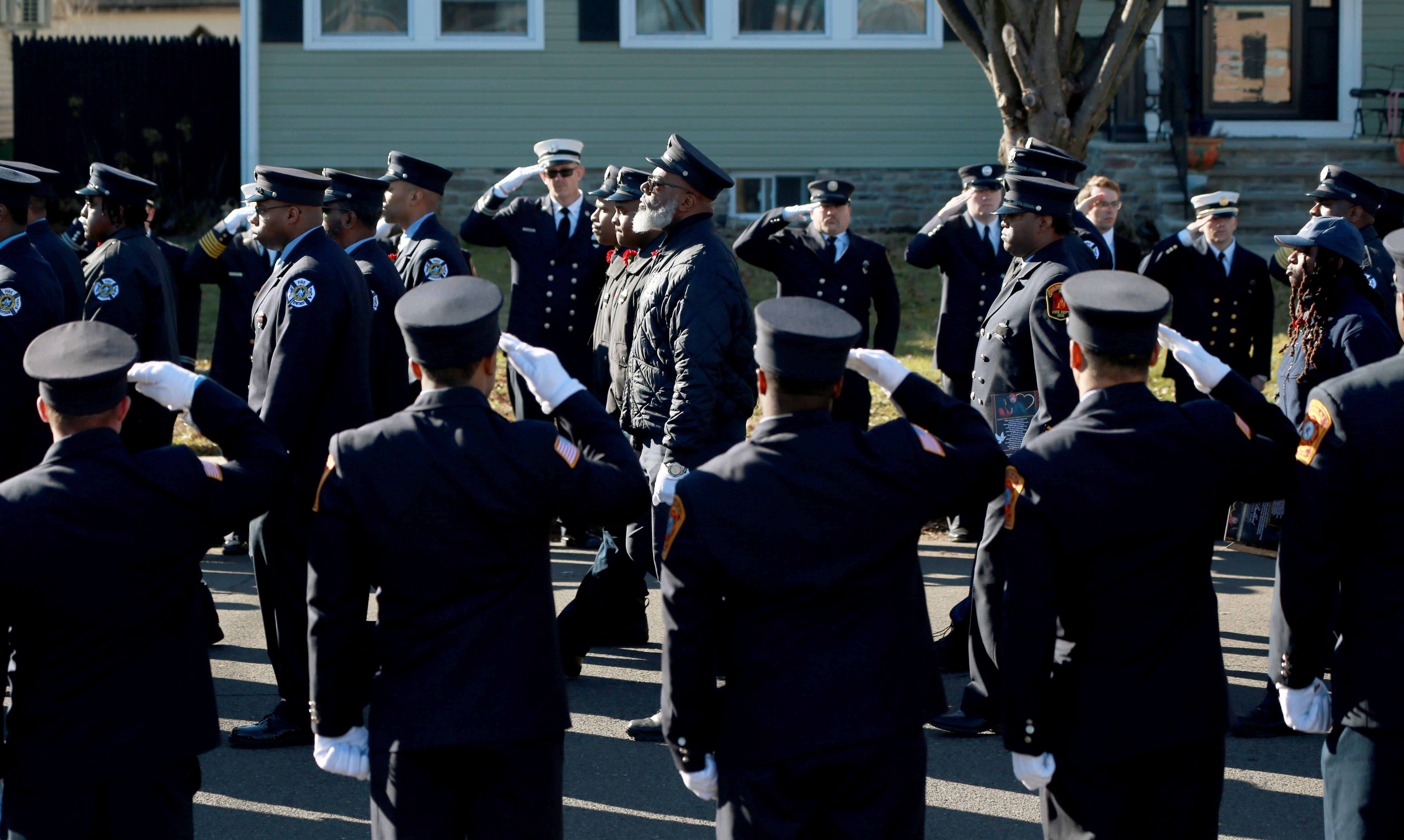Funeral service for Plainfield firefighter who died fighting a house