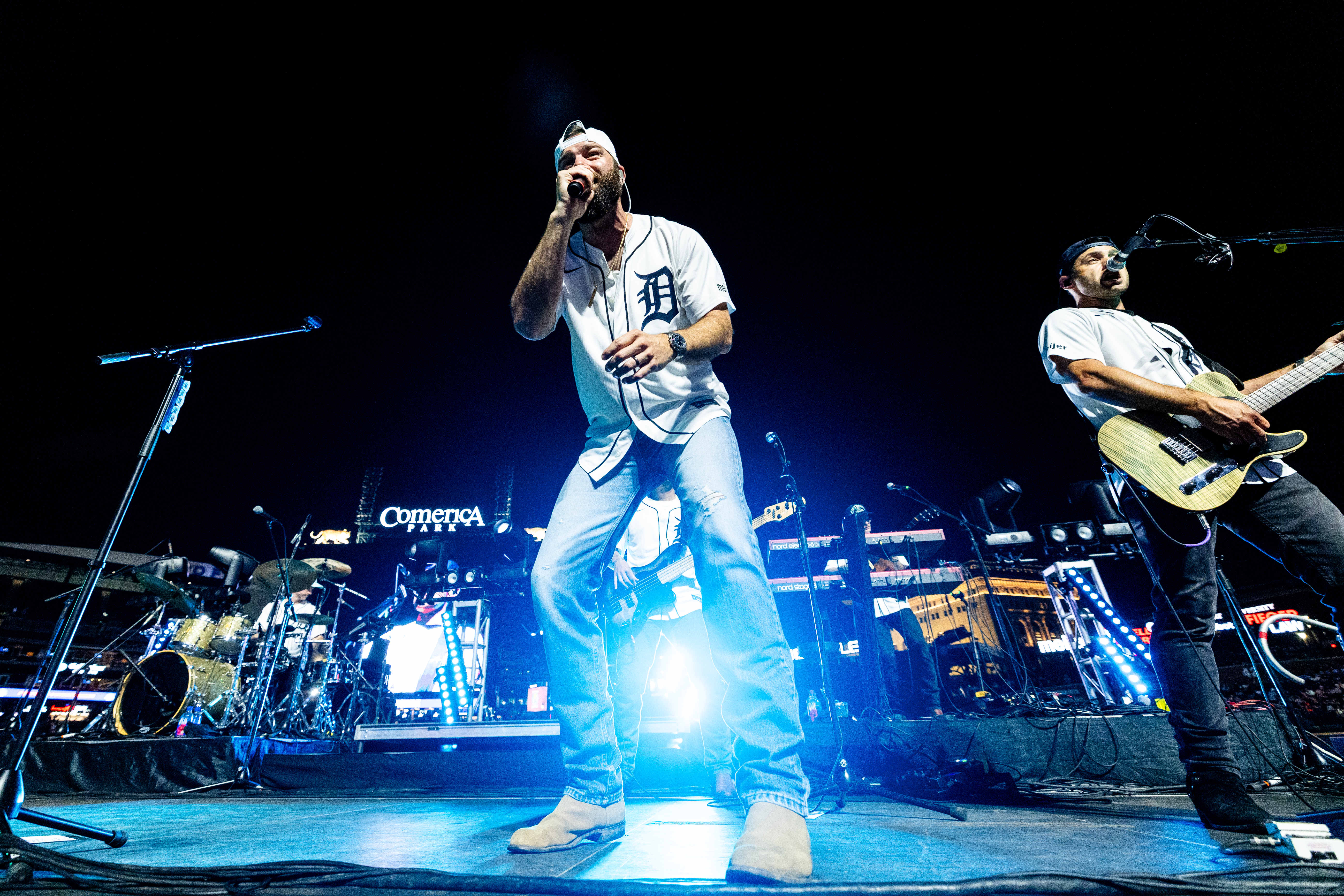 Country star Jordan Davis performs at Comerica Park - mlive.com
