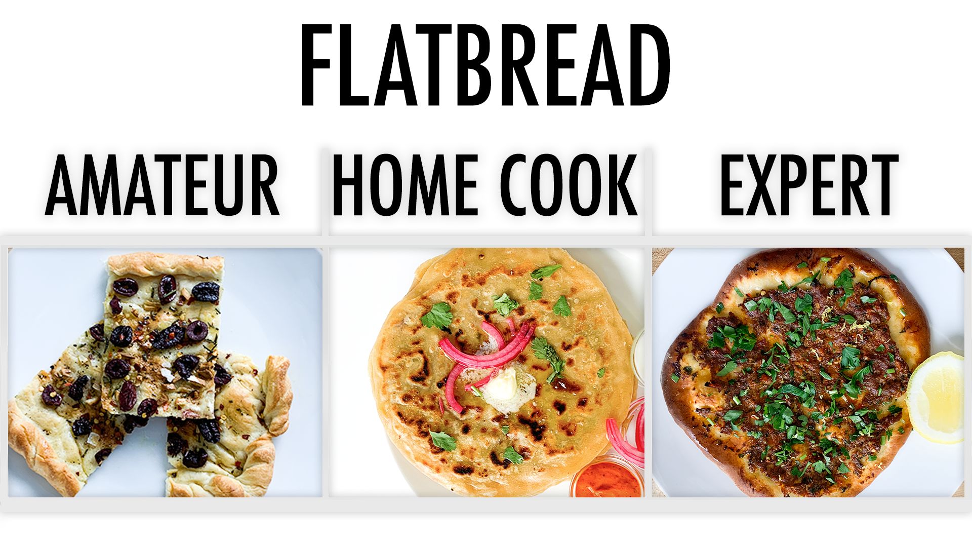 homemade flatbreads