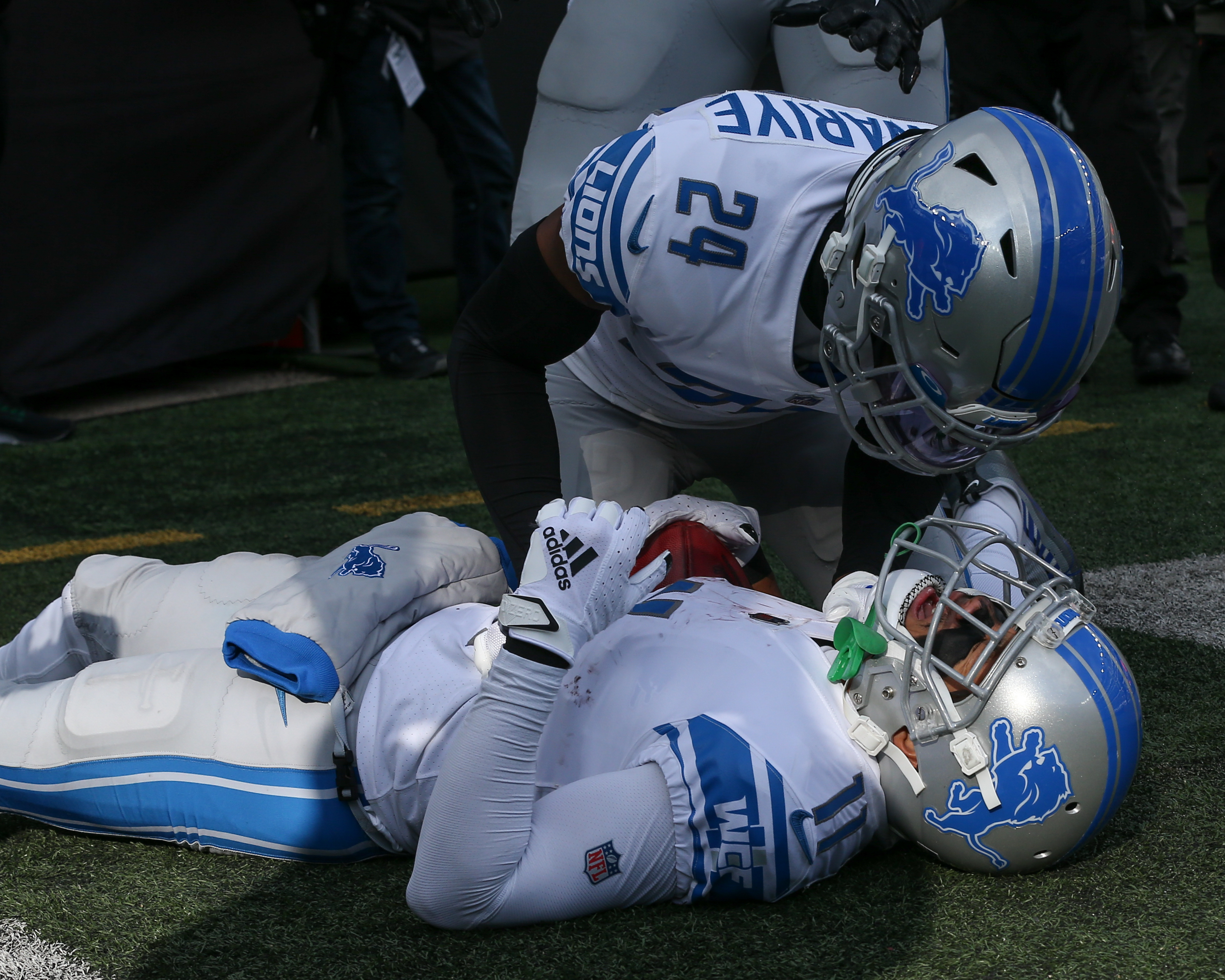 Summary and highlights of the Detroit Lions 20-17 New York Jets in NFL
