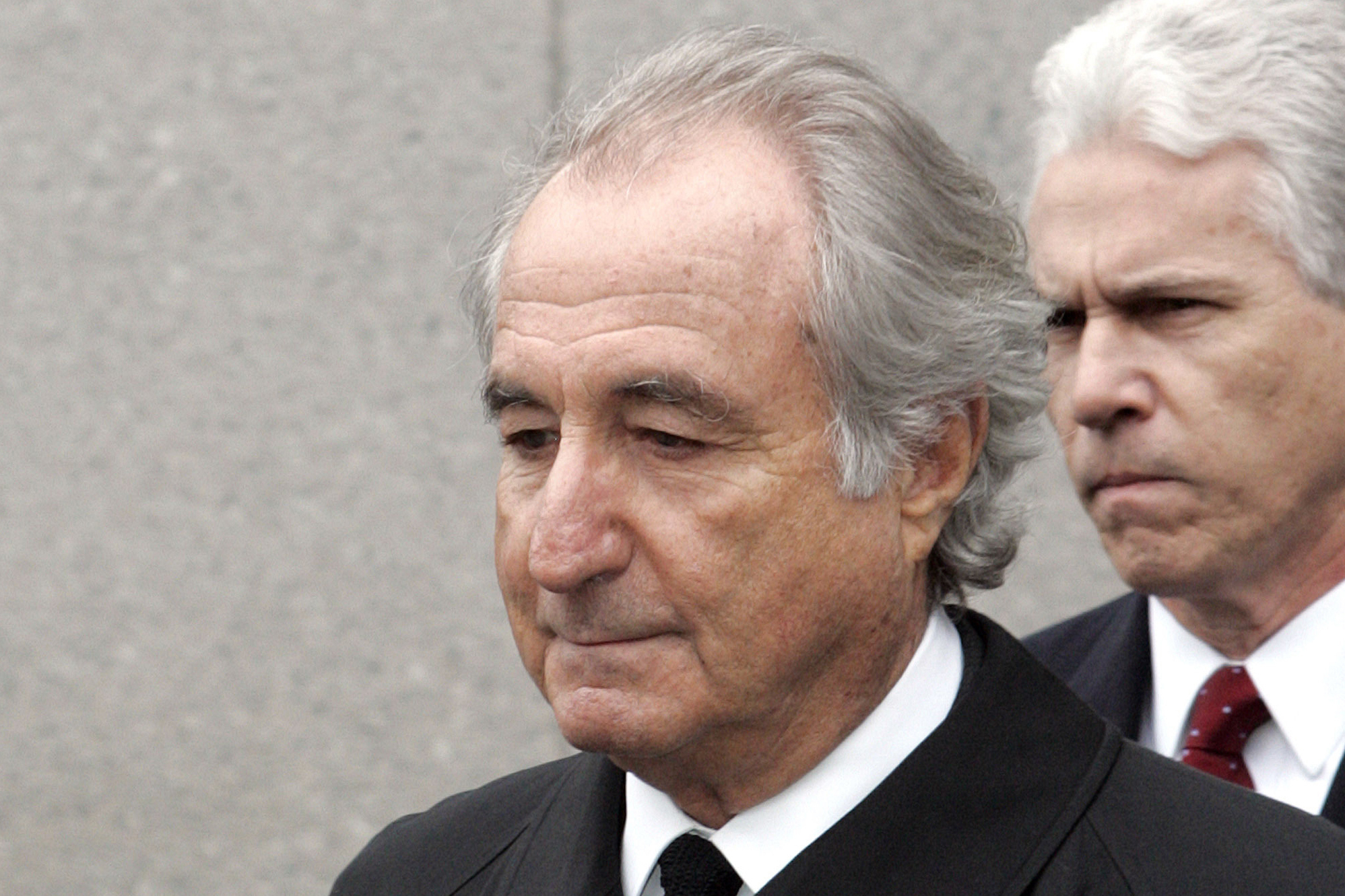 Bernie Madoff, the man behind an infamous billion dollar Ponzi scheme