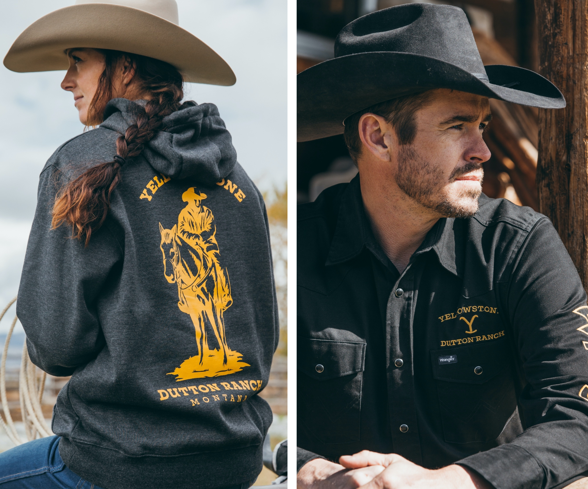 Yellowstone' fans can wear the Dutton Ranch look with a new collection from  Wrangler 
