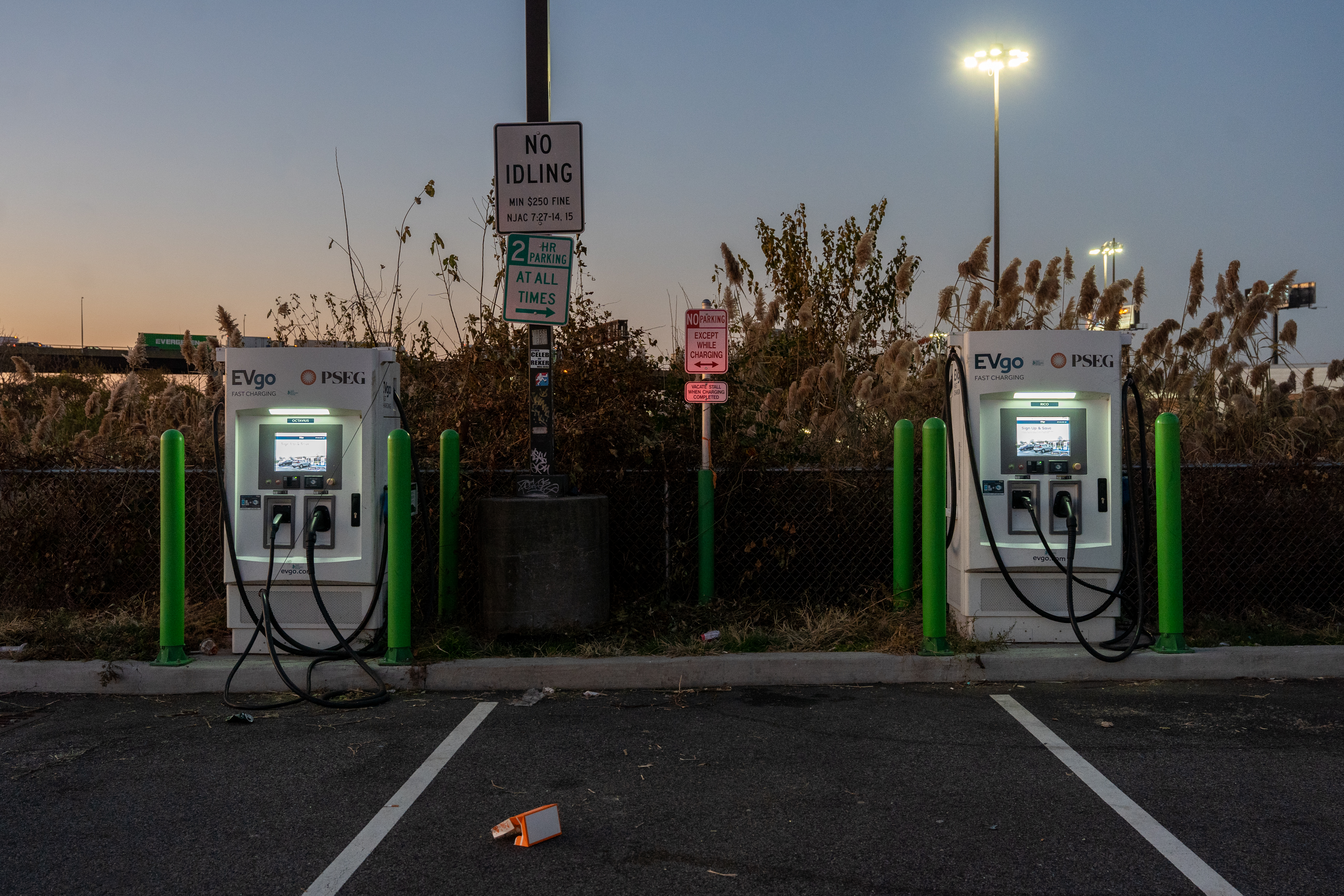 First electric vehicle charging station installed at Mount Pisgah
