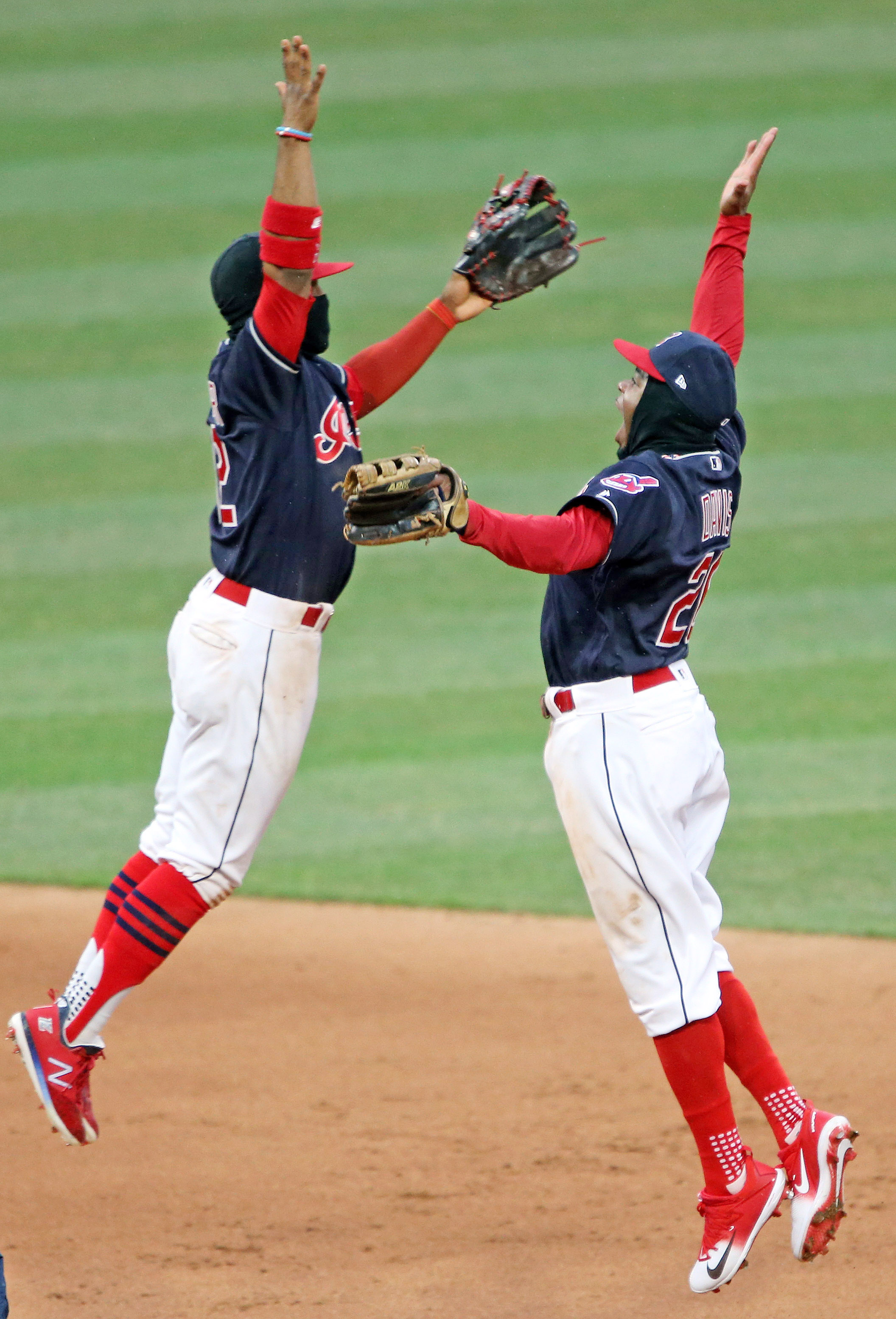 Cleveland Indians shortstop Francisco Lindor poses for a portrait