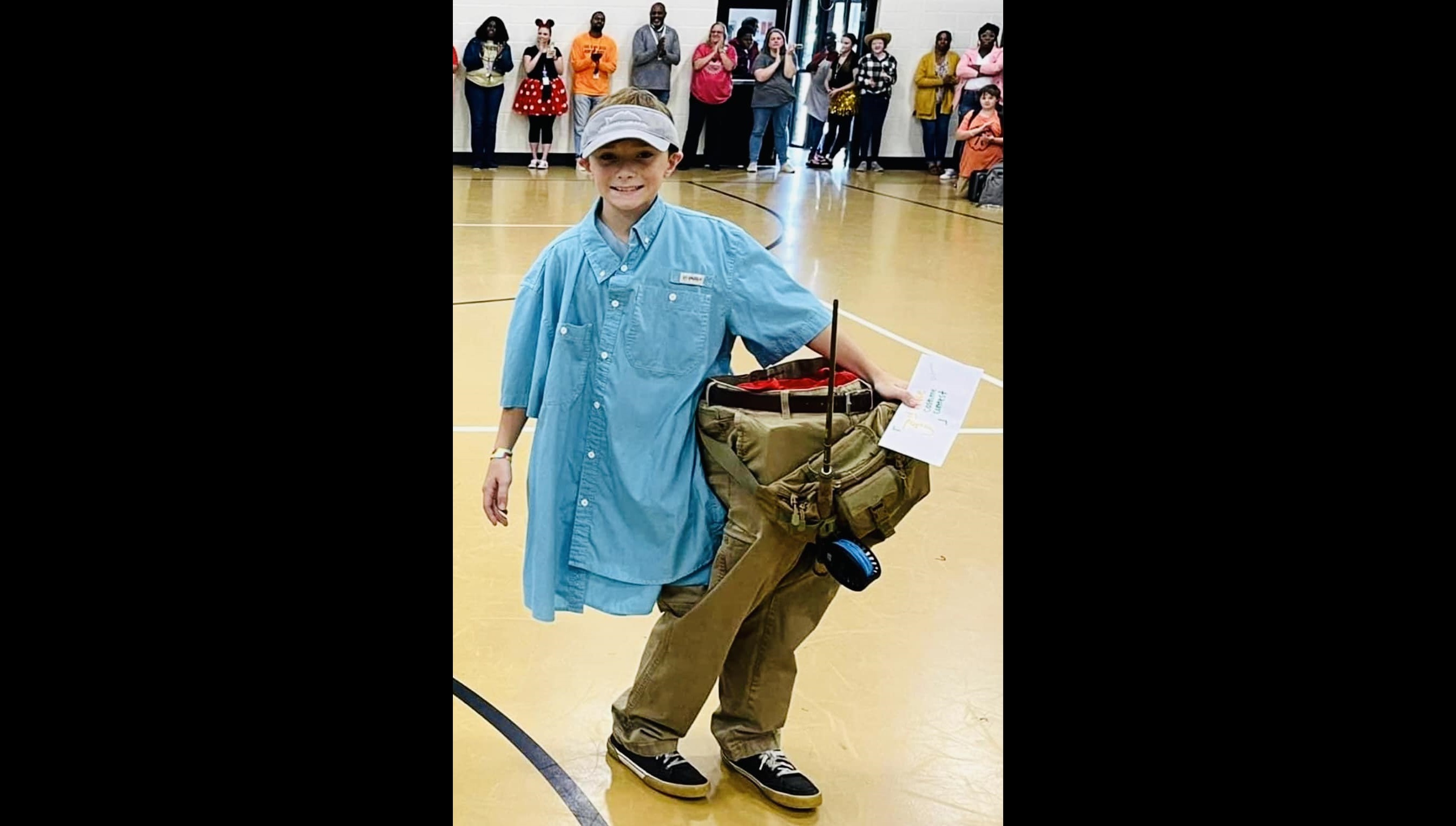 Did that costume at Eufaula's Admiral Moorer Middle School break your