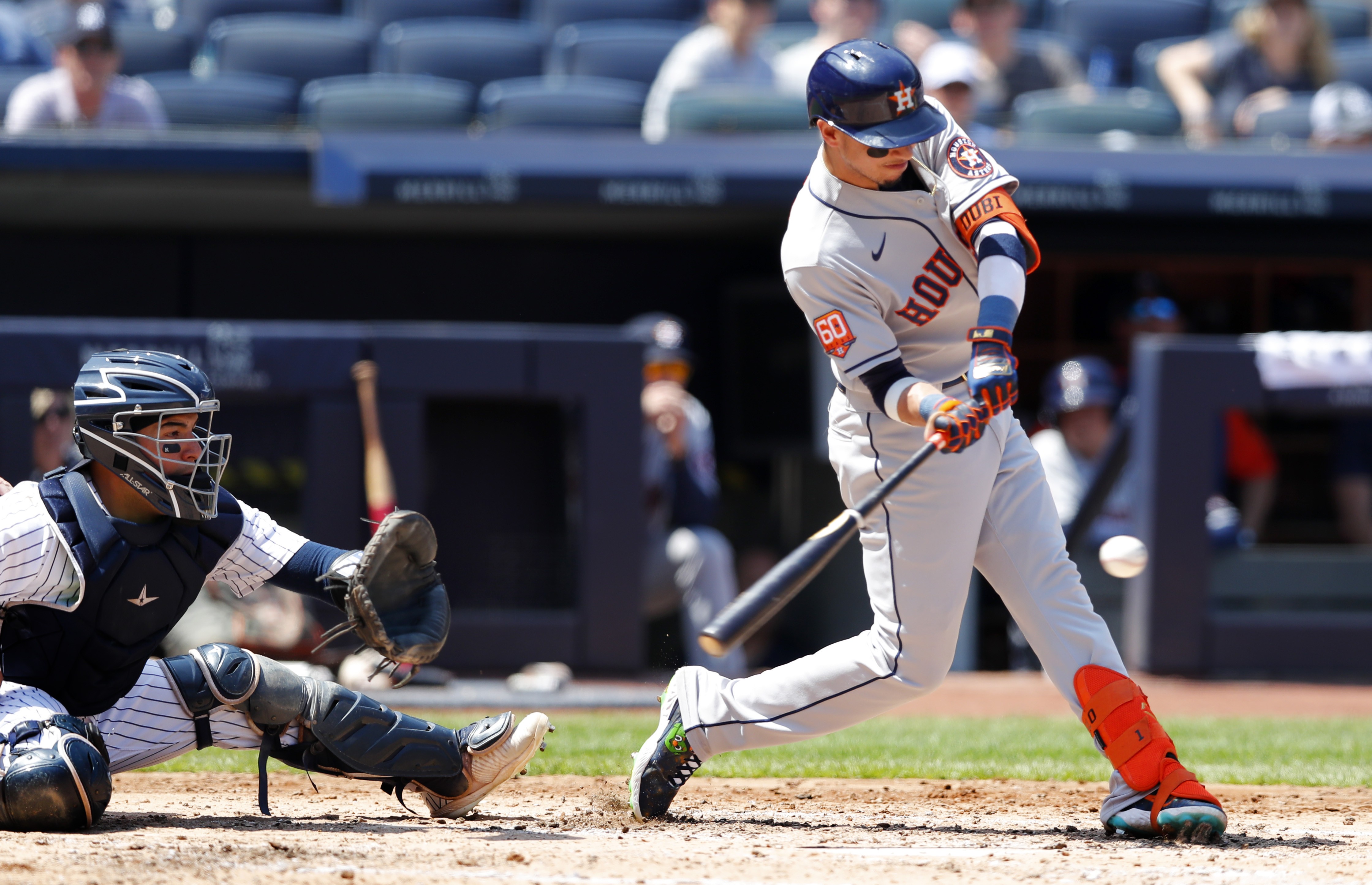 Yuli Gurriel CRUSHES A LEAD-OFF SOLO HOME RUN!, Yankees Vs Astros Game 1