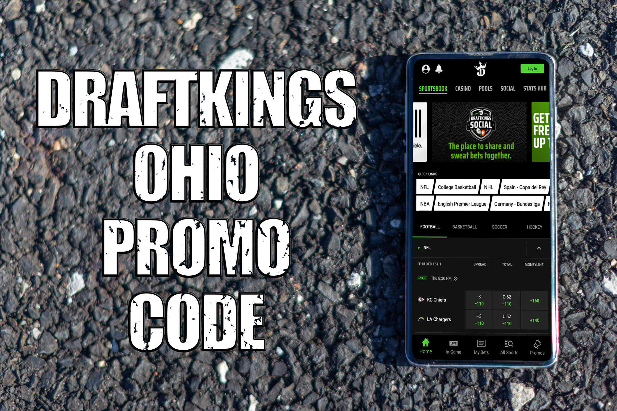 DraftKings Ohio promo code: Bet $5, get $200 bonus for NFL Sunday