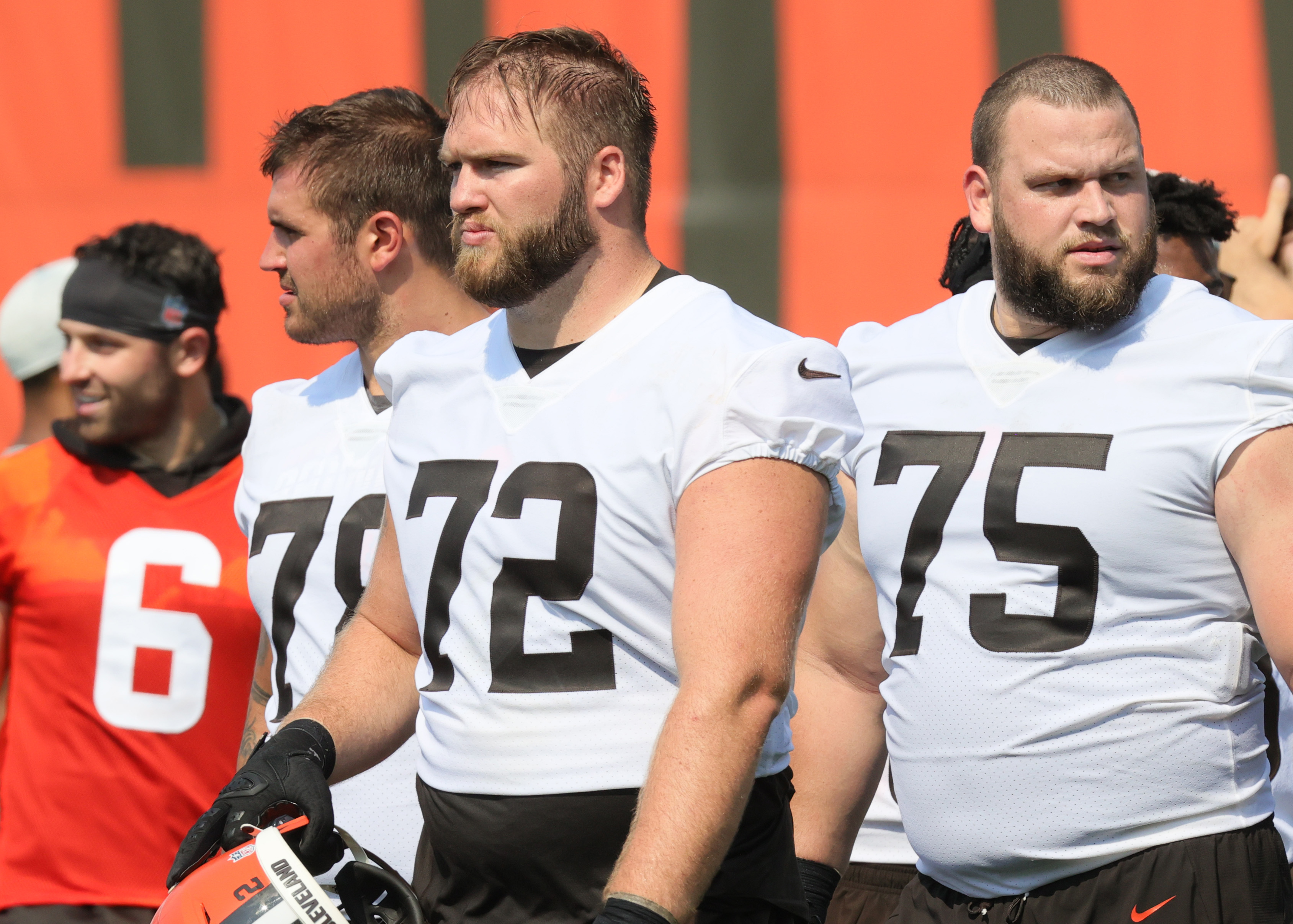 Joel Bitonio ready to get to work with Cleveland Browns' rebuilt offensive  line