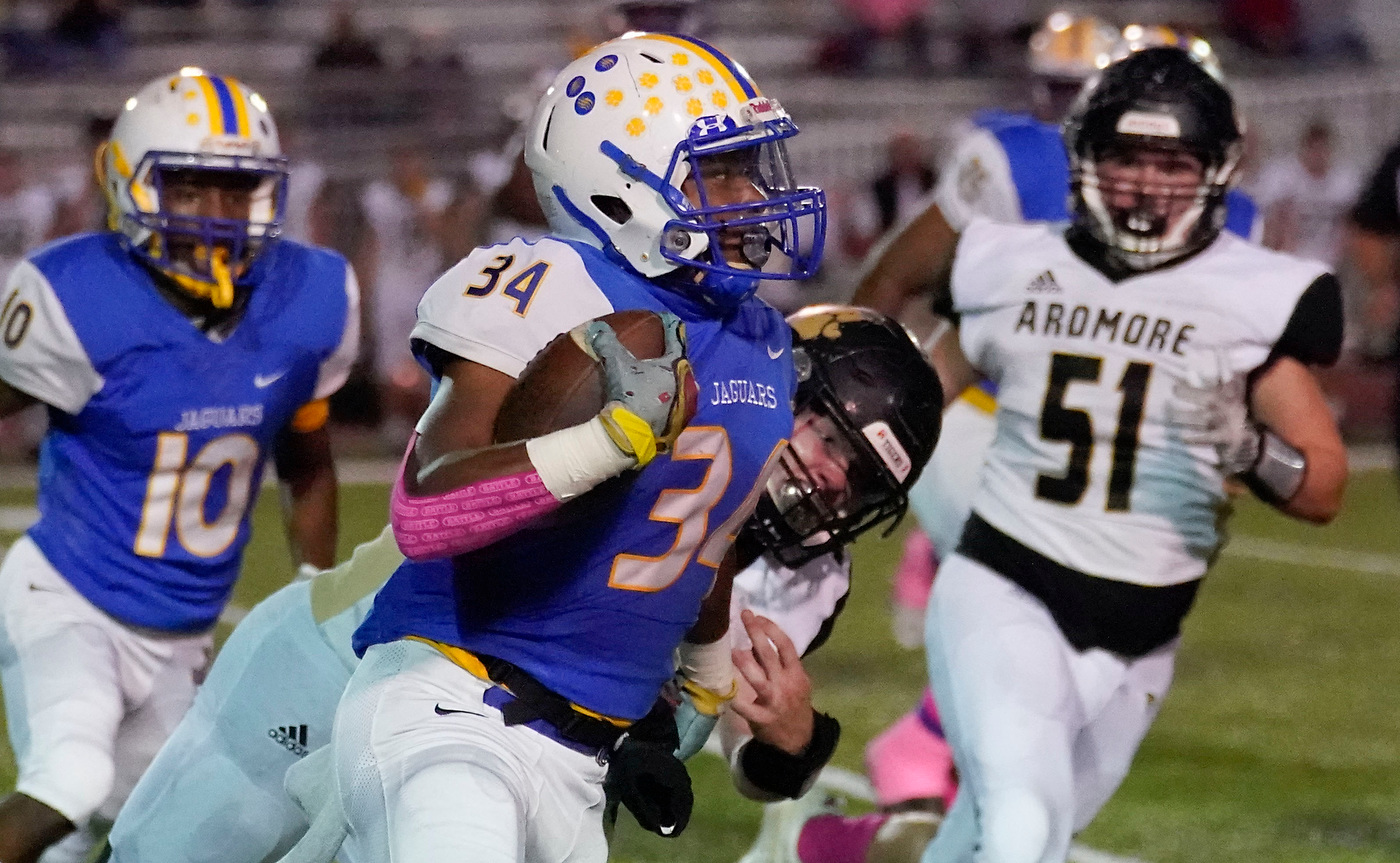 Ardmore vs. Mae Jemison High School football 10/22/2020