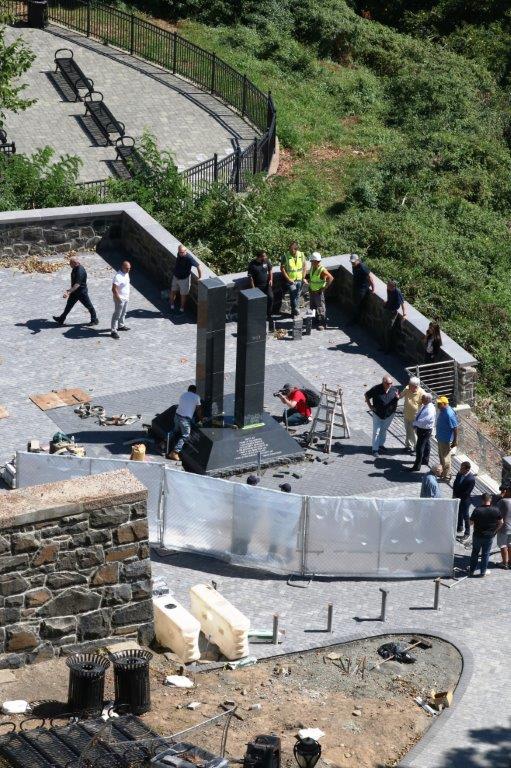 Sneak peek at new Hudson County 9/11 memorial, Sept. 1, 2022 - nj.com