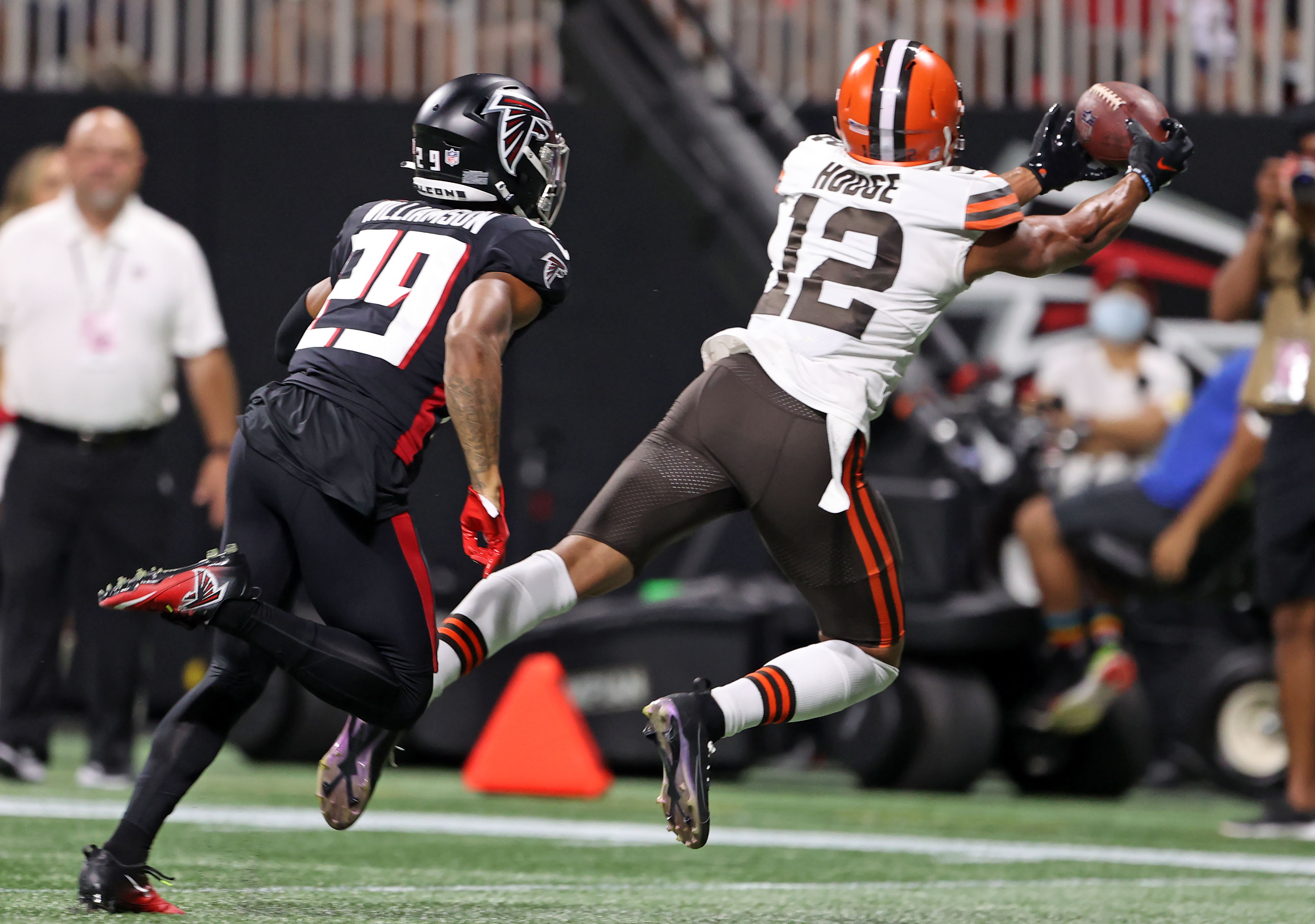 Cleveland Browns vs. Atlanta Falcons preseason game, August 29