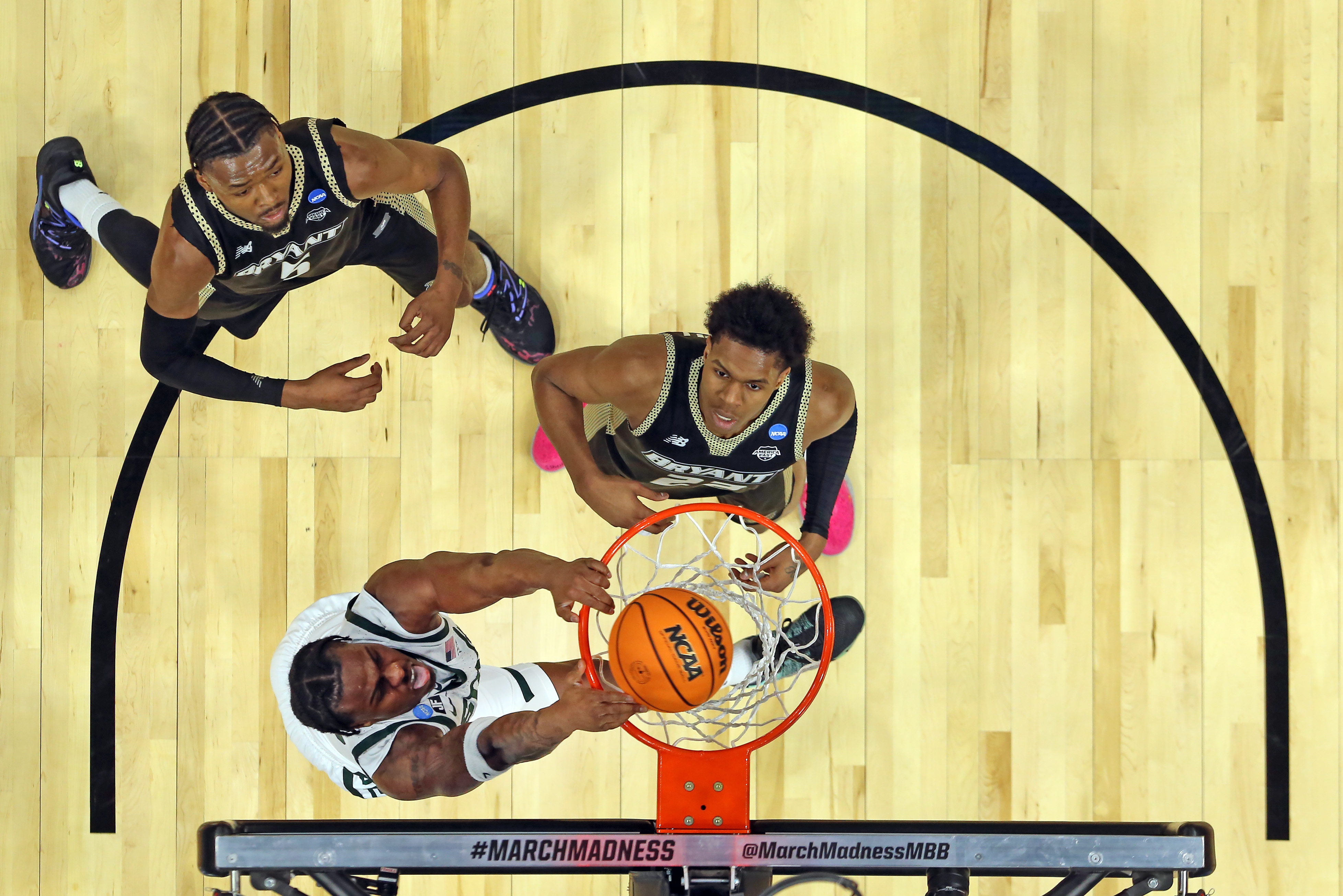 Michigan State Spartans vs. Bryant Bulldogs, first round, NCAA ...