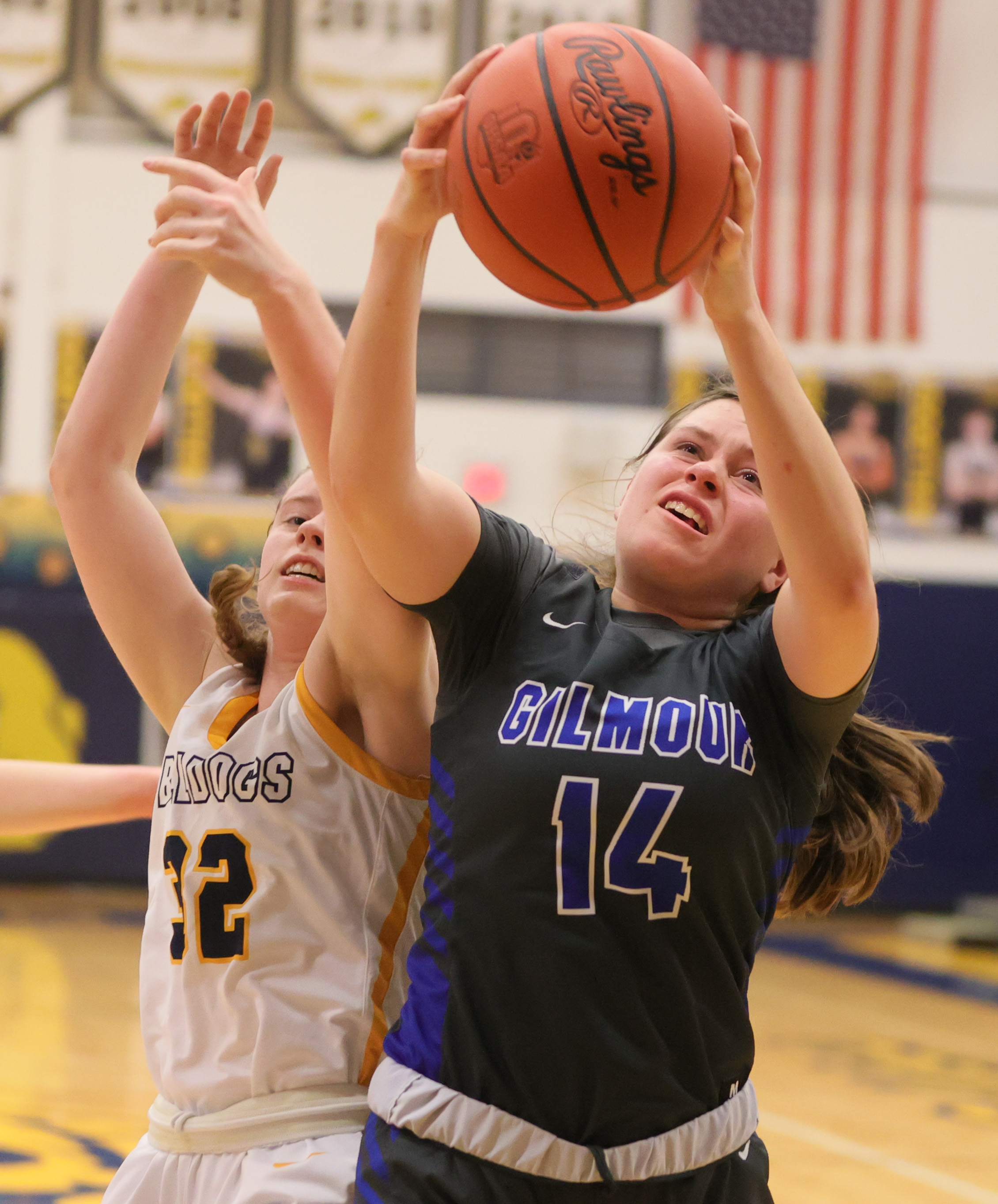 Olmsted Falls vs. Gilmour Academy in girls high school basketball ...