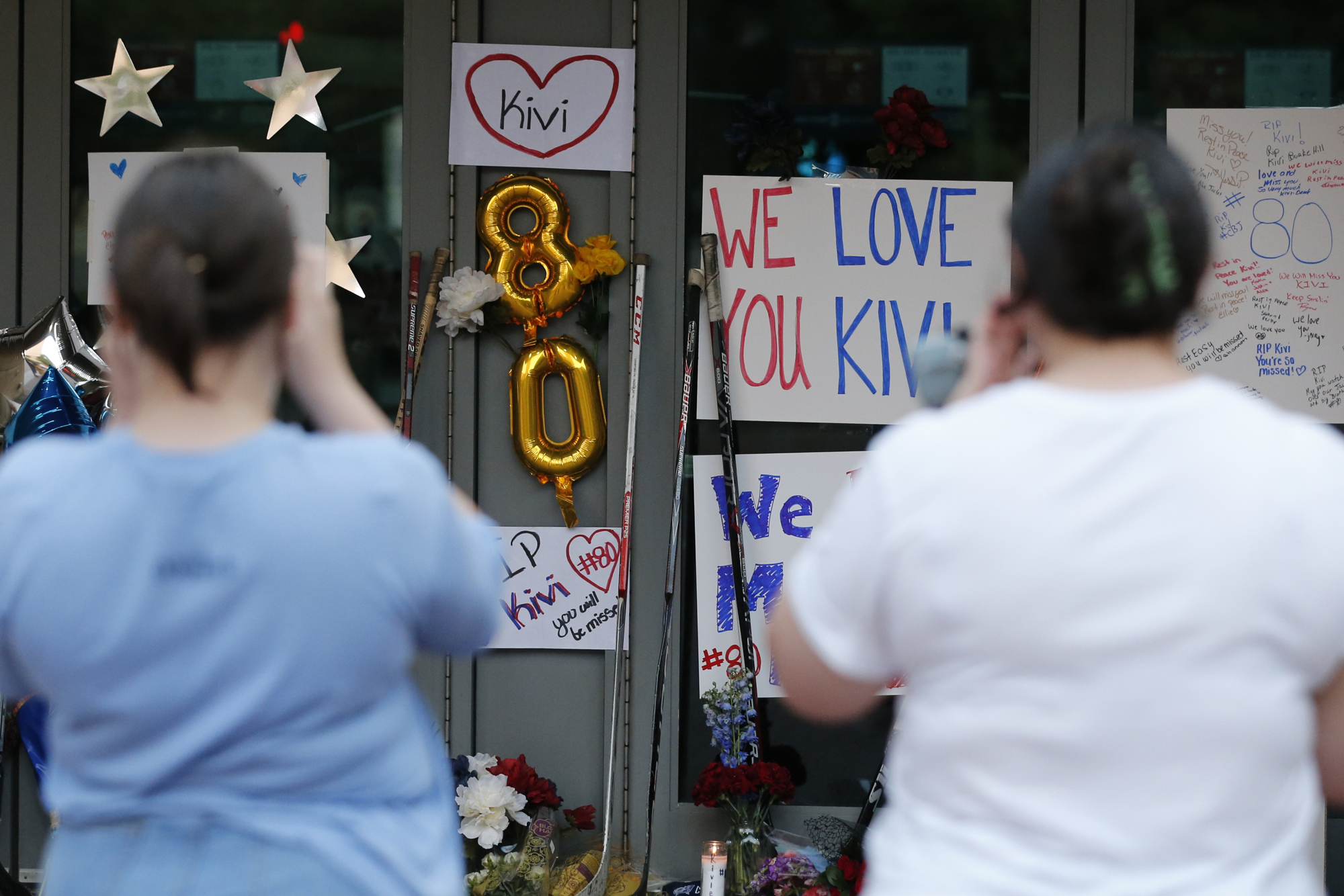 Monsters/Blue Jackets goalie Matiss Kivlenieks tribute