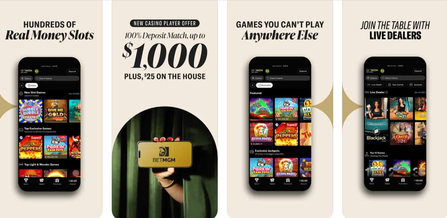 Total Casino interface