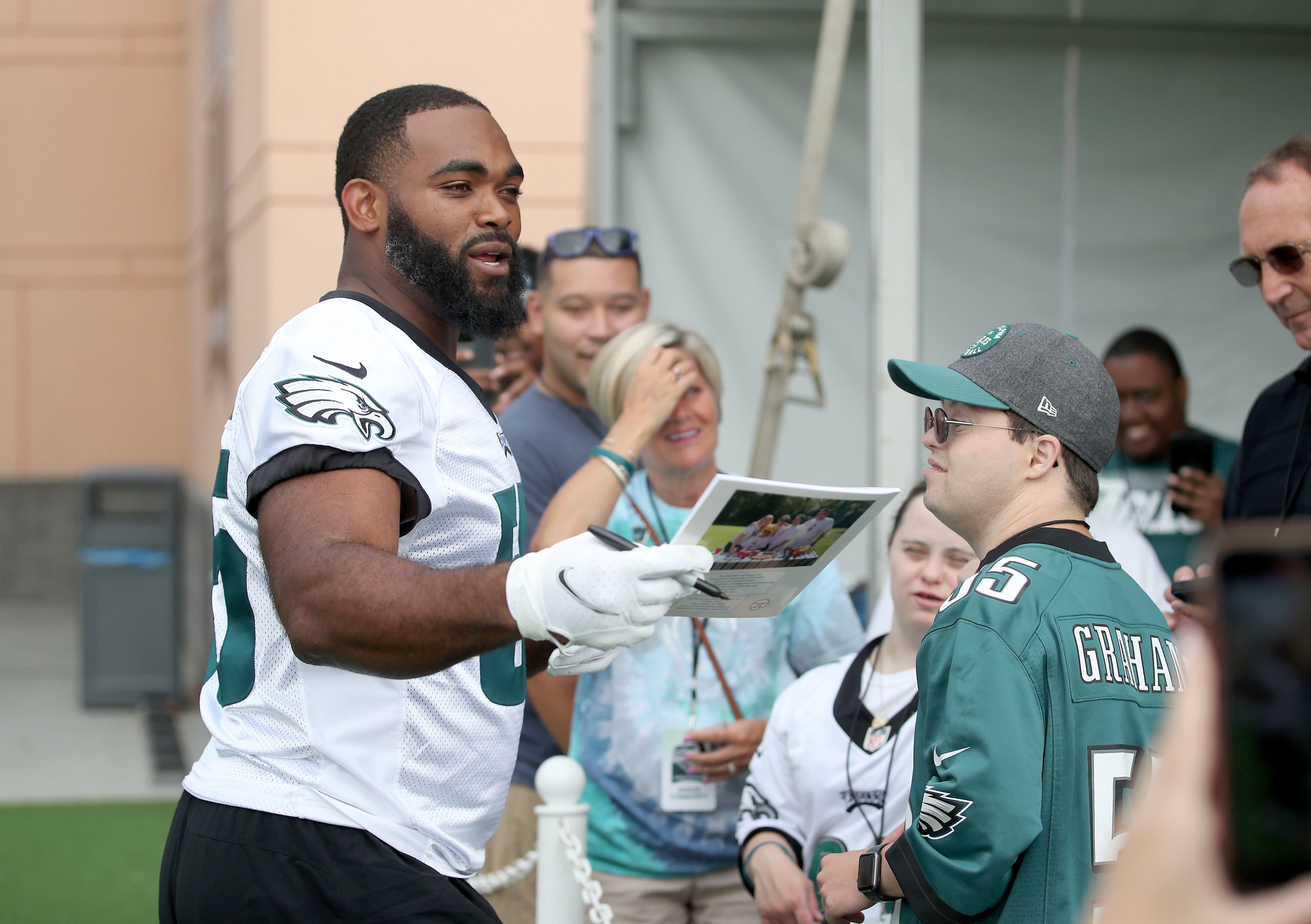 I make sure I'm that service for them': Eagles veteran DE Brandon Graham  embraces leadership role with team 