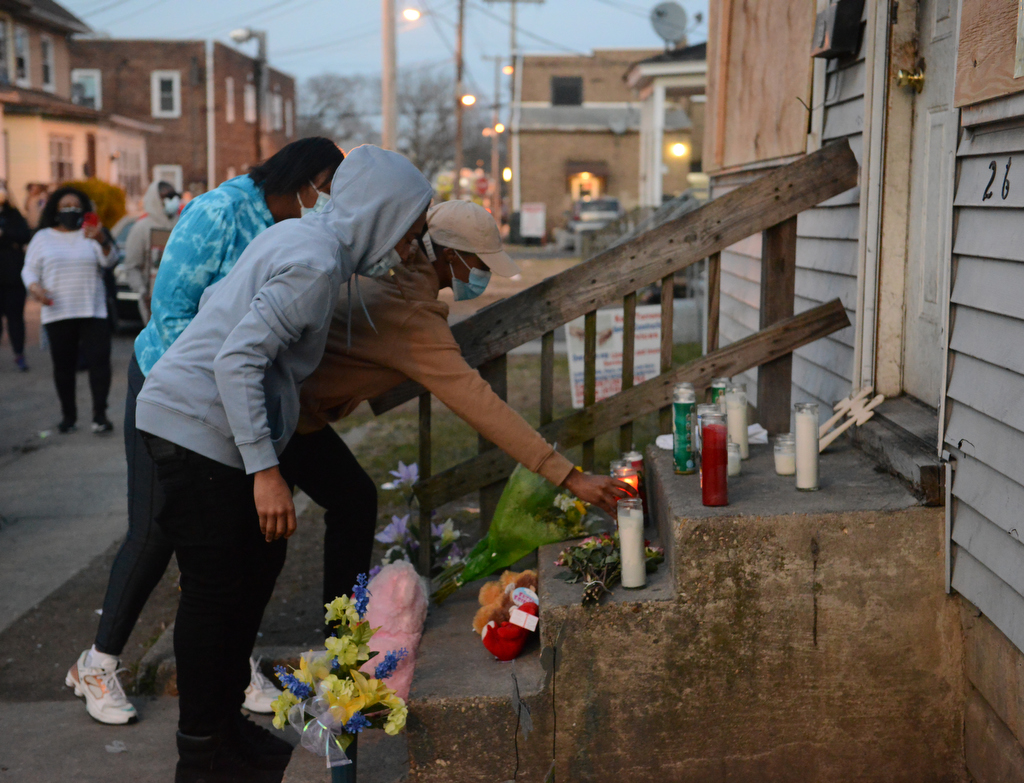 a candlelight vigil is held for Paulsboro brothers who died in a house ...