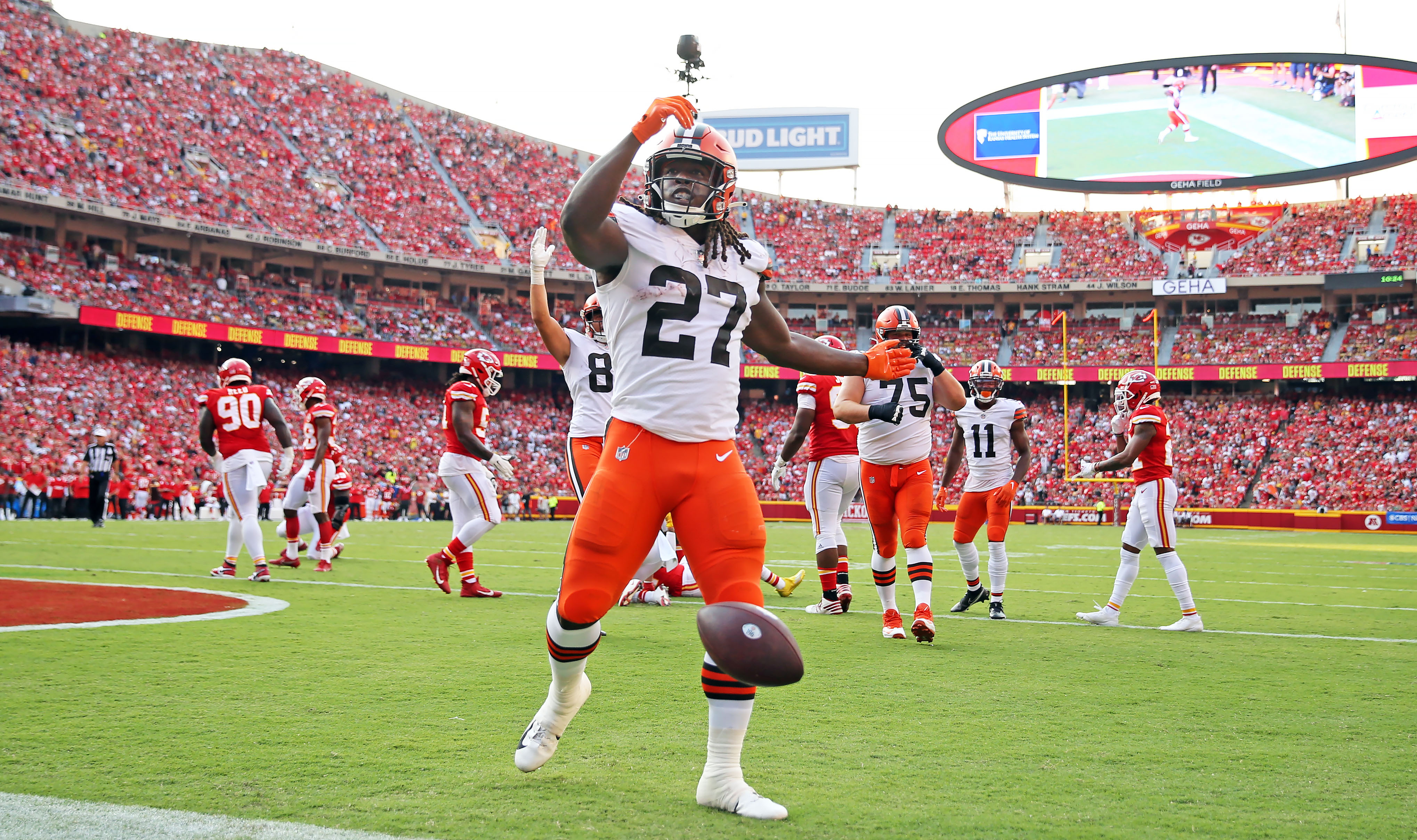 My favorite photos from Cleveland Browns' preseason win over Atlanta Falcons:  Joshua Gunter 