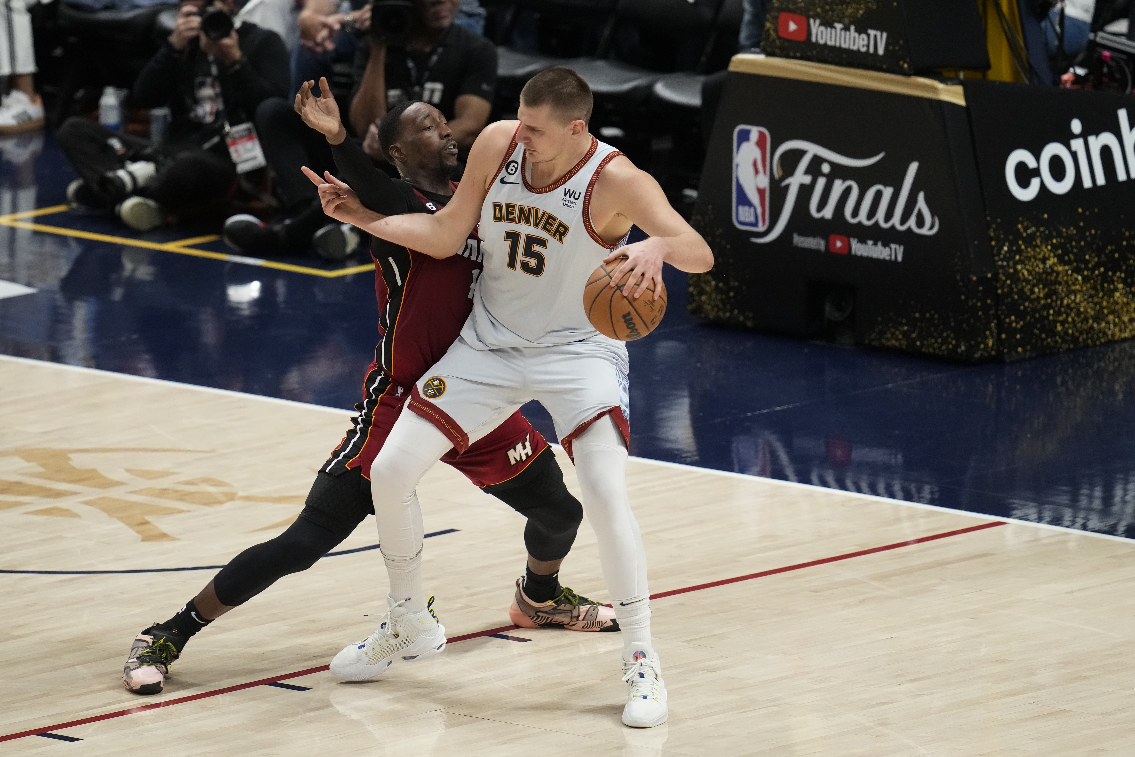 Nuggets hold off Heat to win first NBA championship, Nikola Jokic named  Finals MVP - The Boston Globe