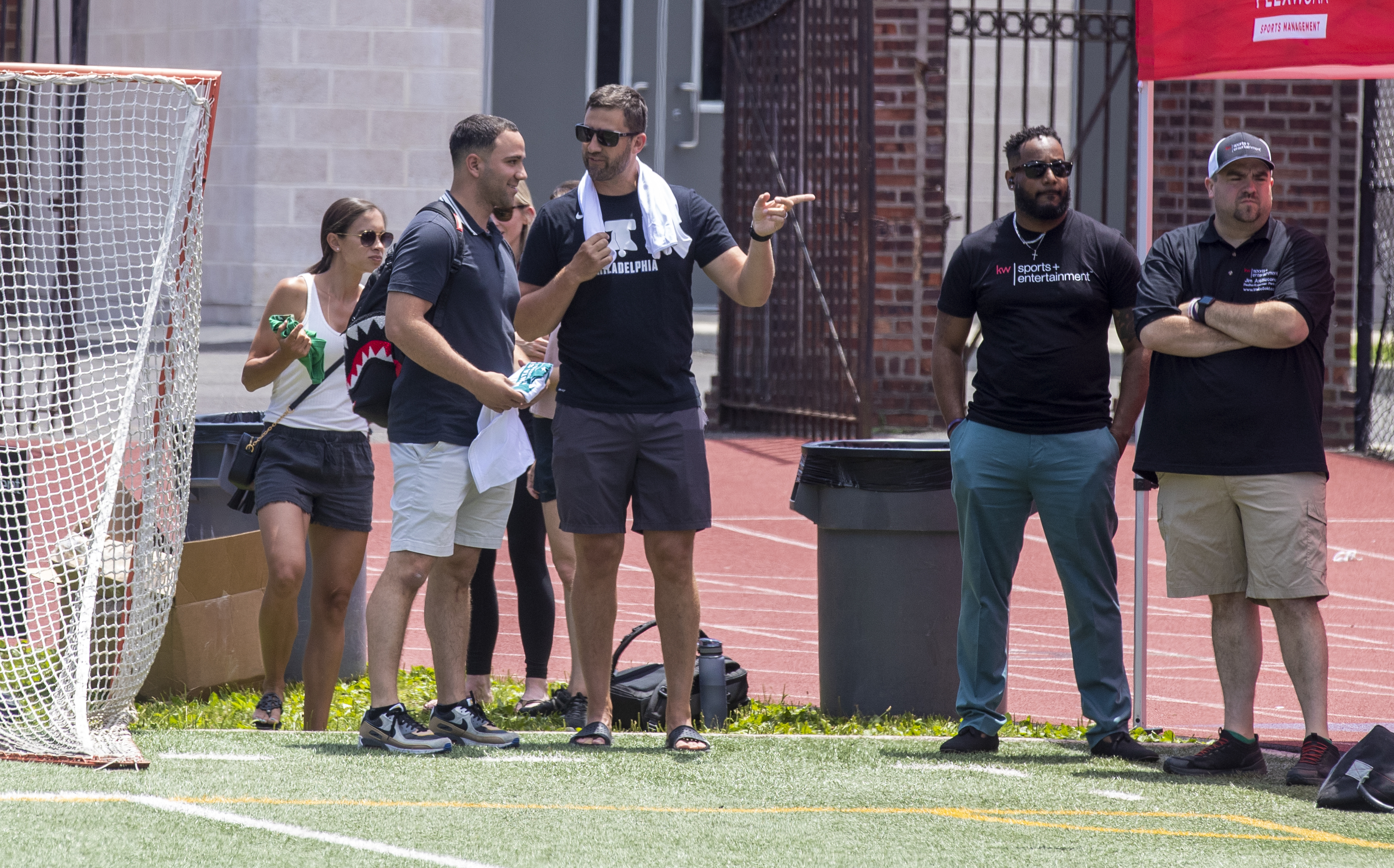 I love Philly  This is all part of it': Eagles' DeVonta Smith hosts  inaugural youth football camp in Haddonfield