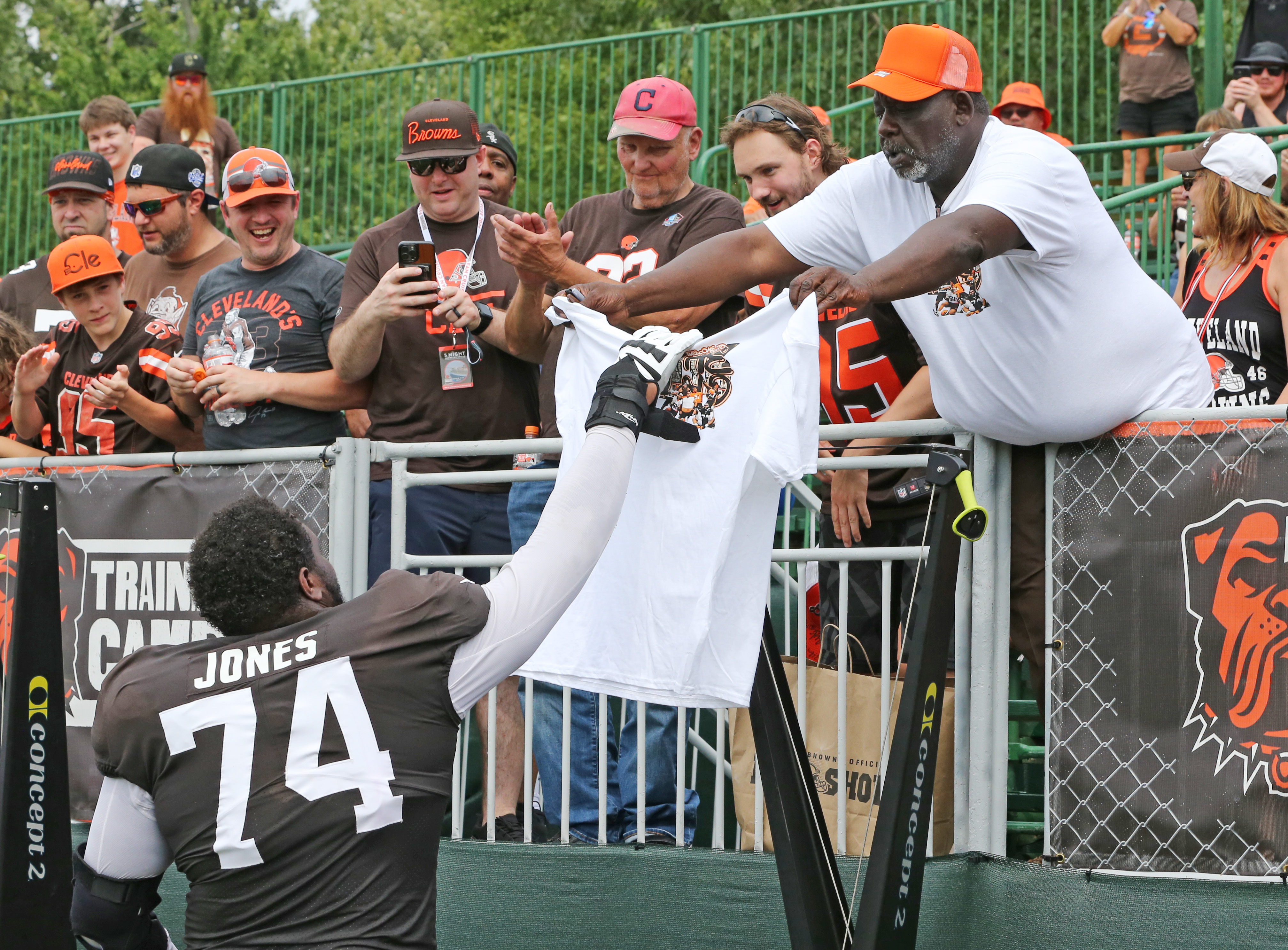 Cleveland browns hotsell training camp shirt