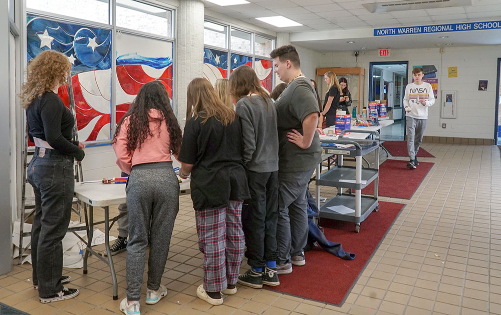 North Warren Regional High School Mural