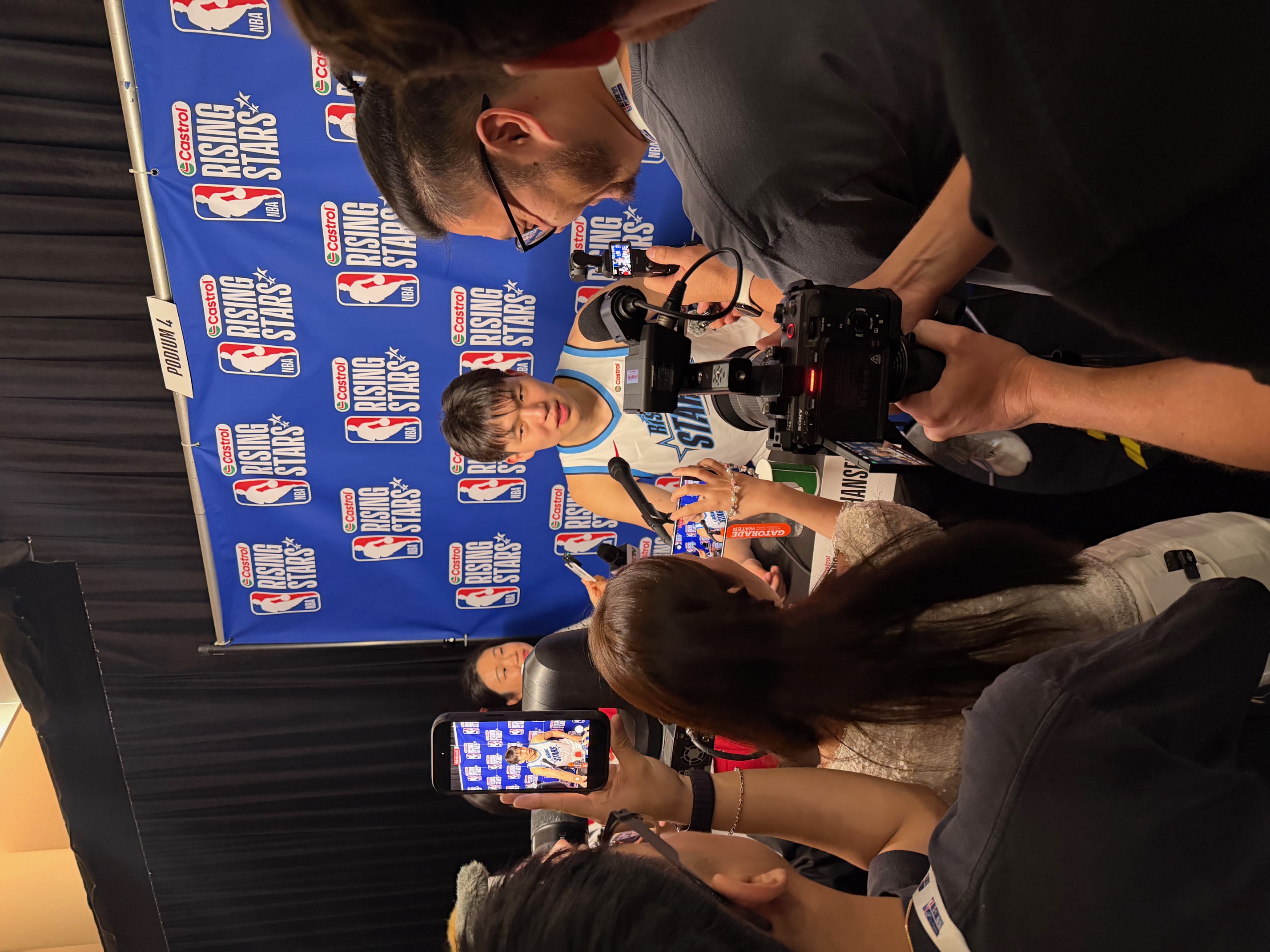 NBA Rising Stars: Donovan Clingan and Yang Hansen leave with