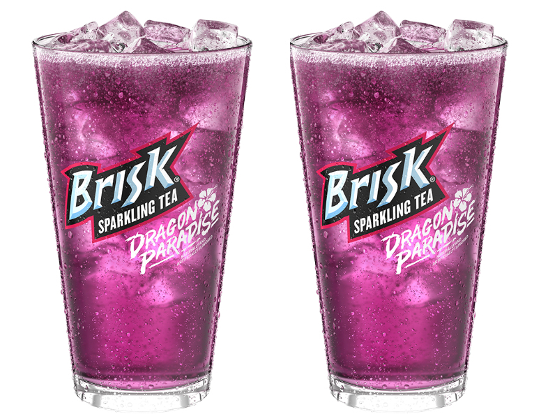 Brisk launches Dragon Paradise Sparkling Iced Tea at Taco Bell, how to