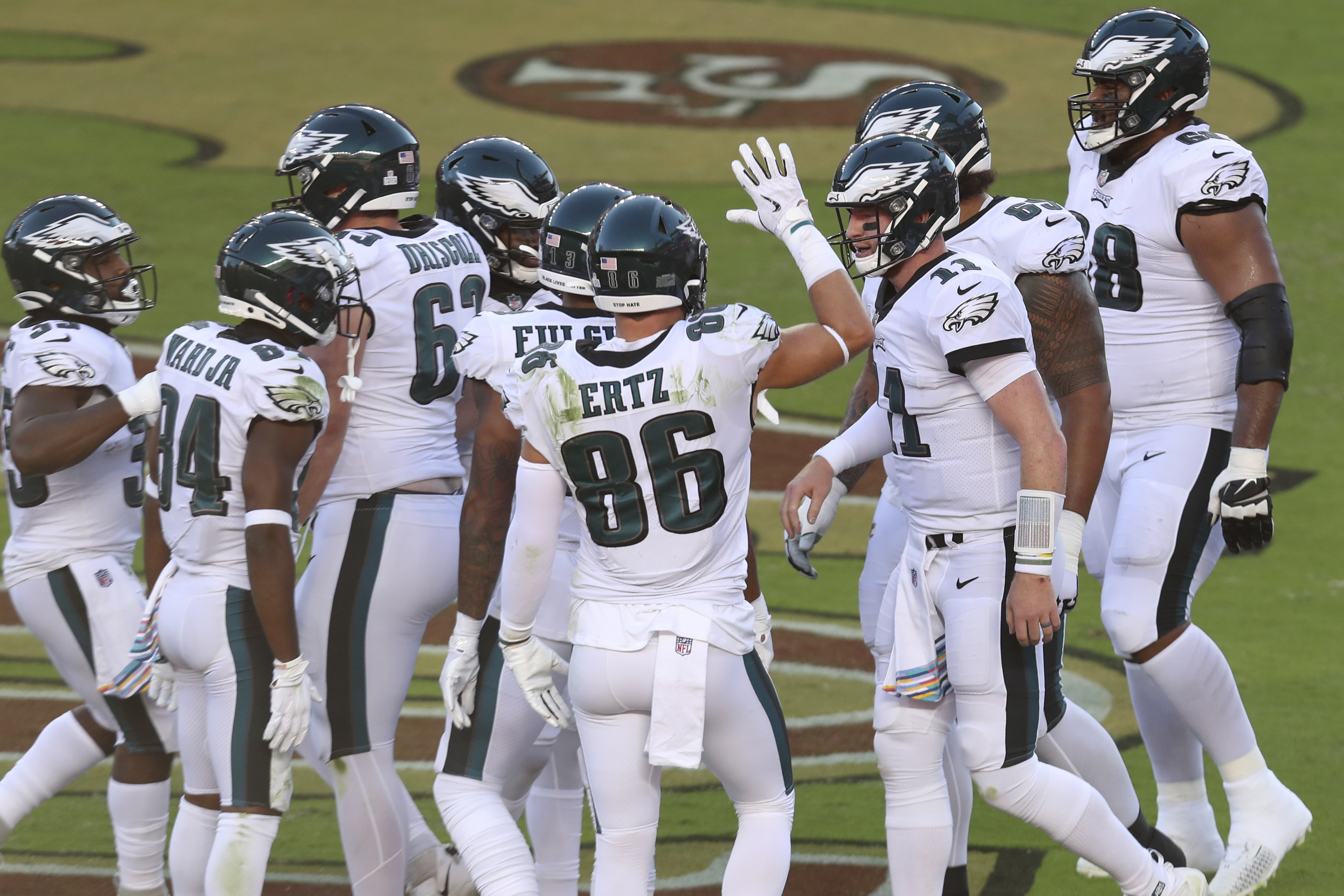 Philadelphia Eagles injury update: S Rudy Ford, LB T.J. Edwards out at  49ers 