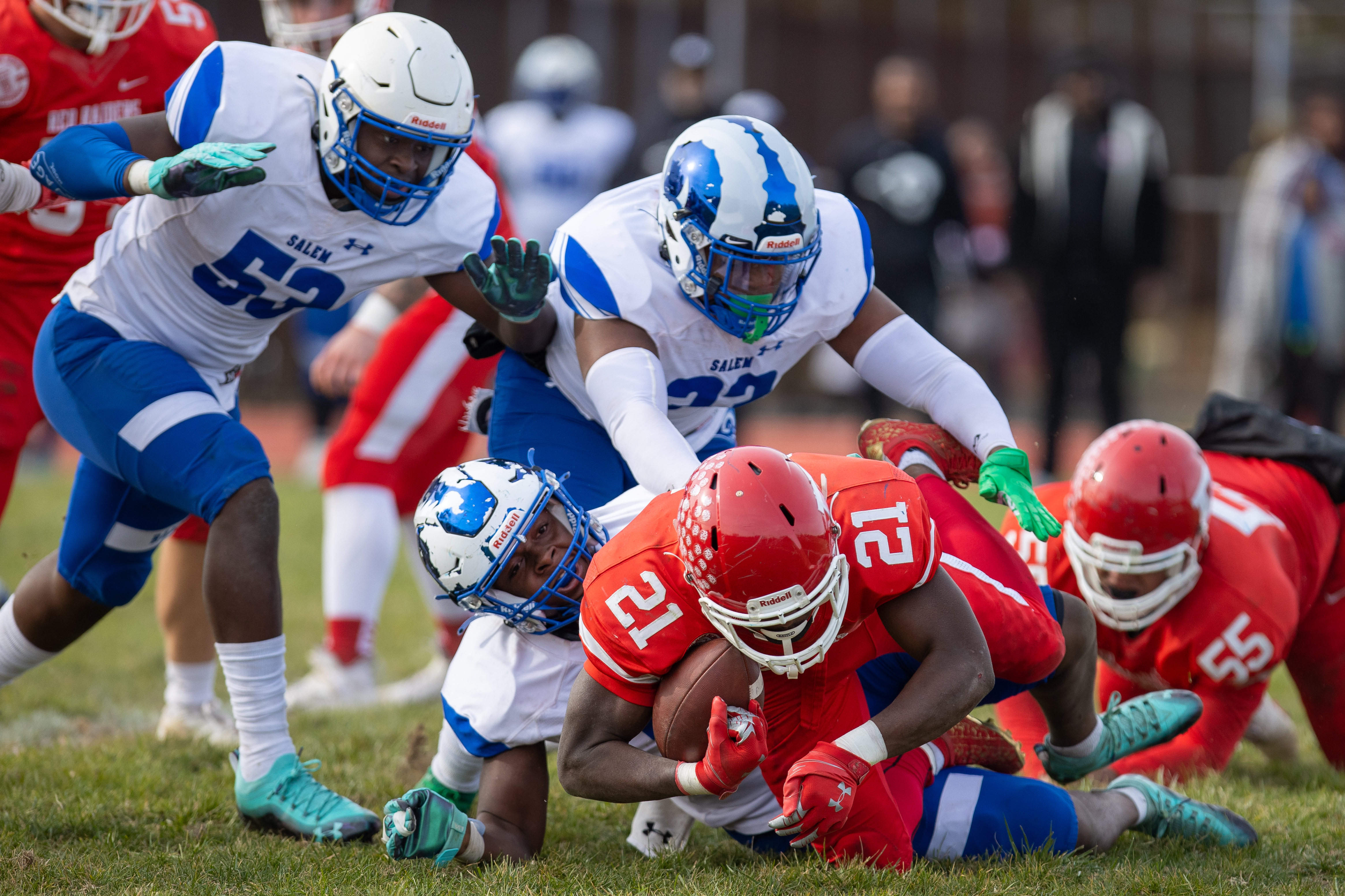 Salem football beats rival Paulsboro for Central Jersey Group 1 title