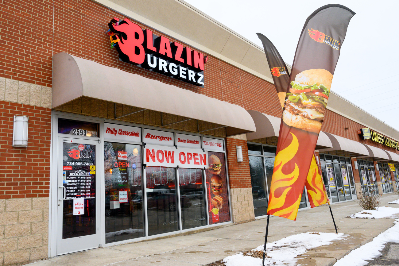 Ann Arbor Local Eats Blazin Burgerz opens in Ypsilanti