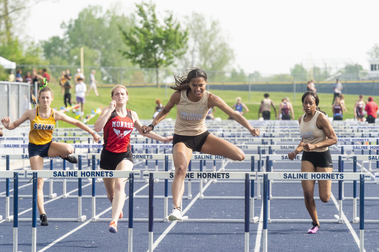 MHSAA track and field regionals at Saline