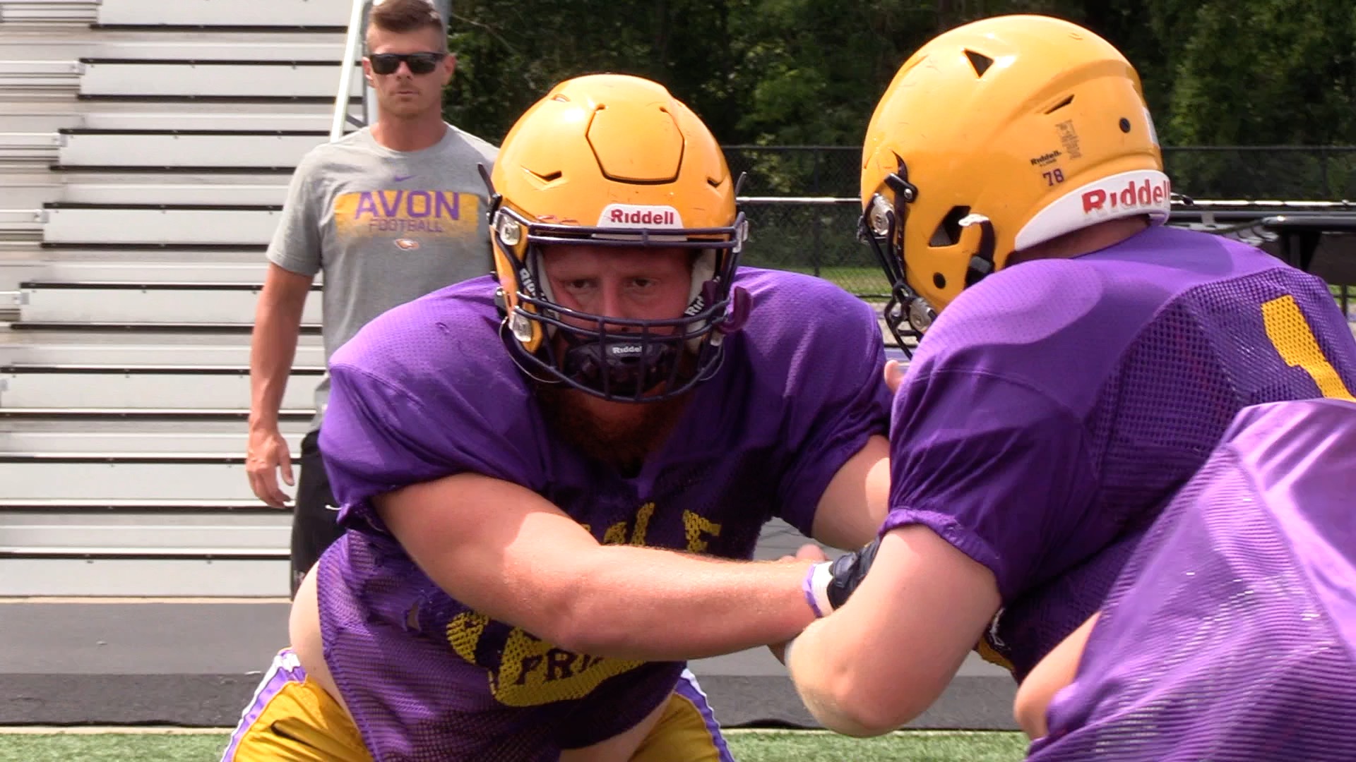 Avon football: Rising pair of Eagles, Jakob Weatherspoon and Nolan