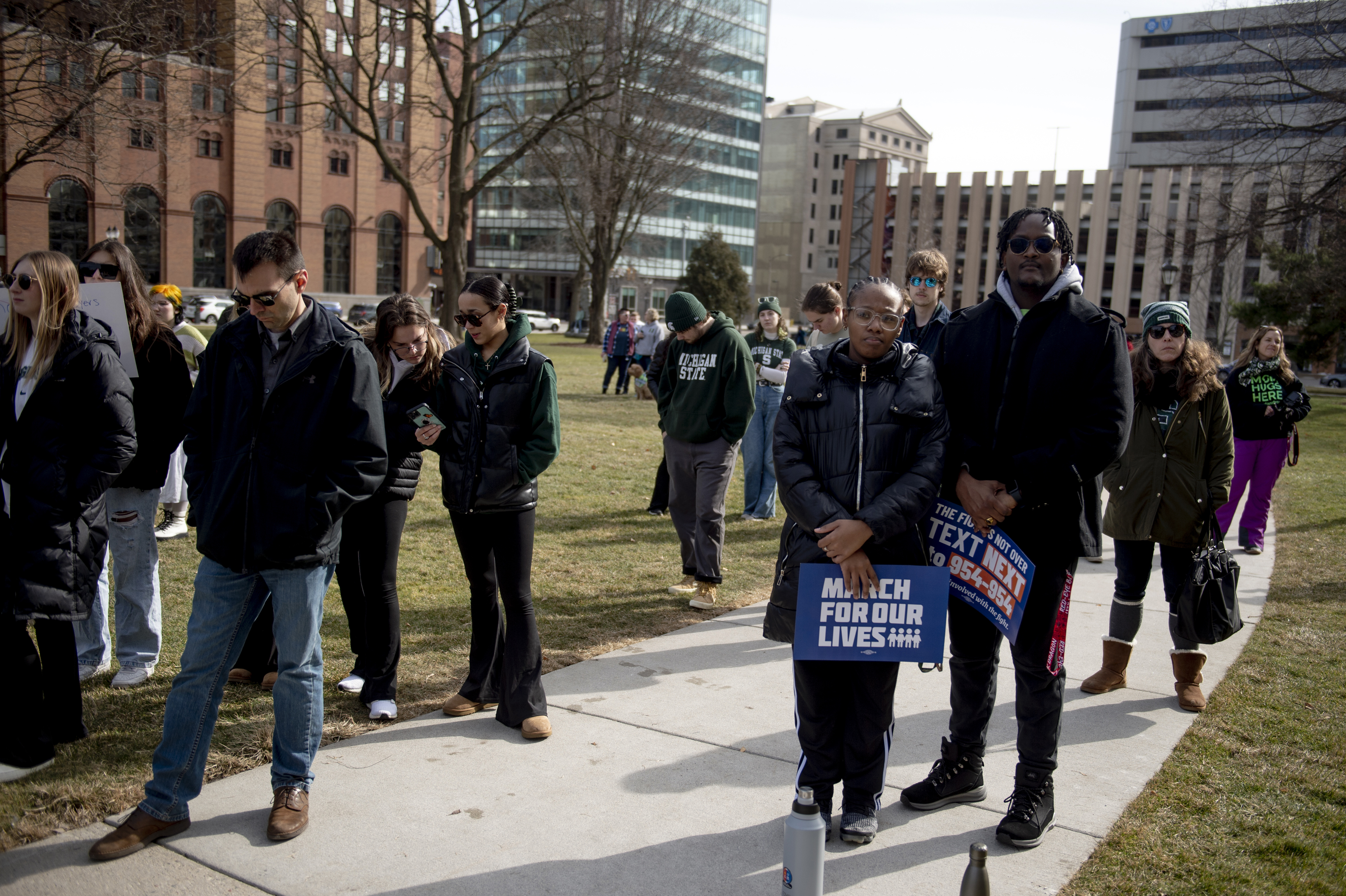 More than 1,000 students join sit-in protest at Capitol after mass ...