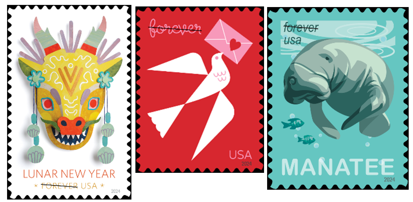 Coastal Birds Sheet of 20 Postcard Forever US Postage Stamps by USPS