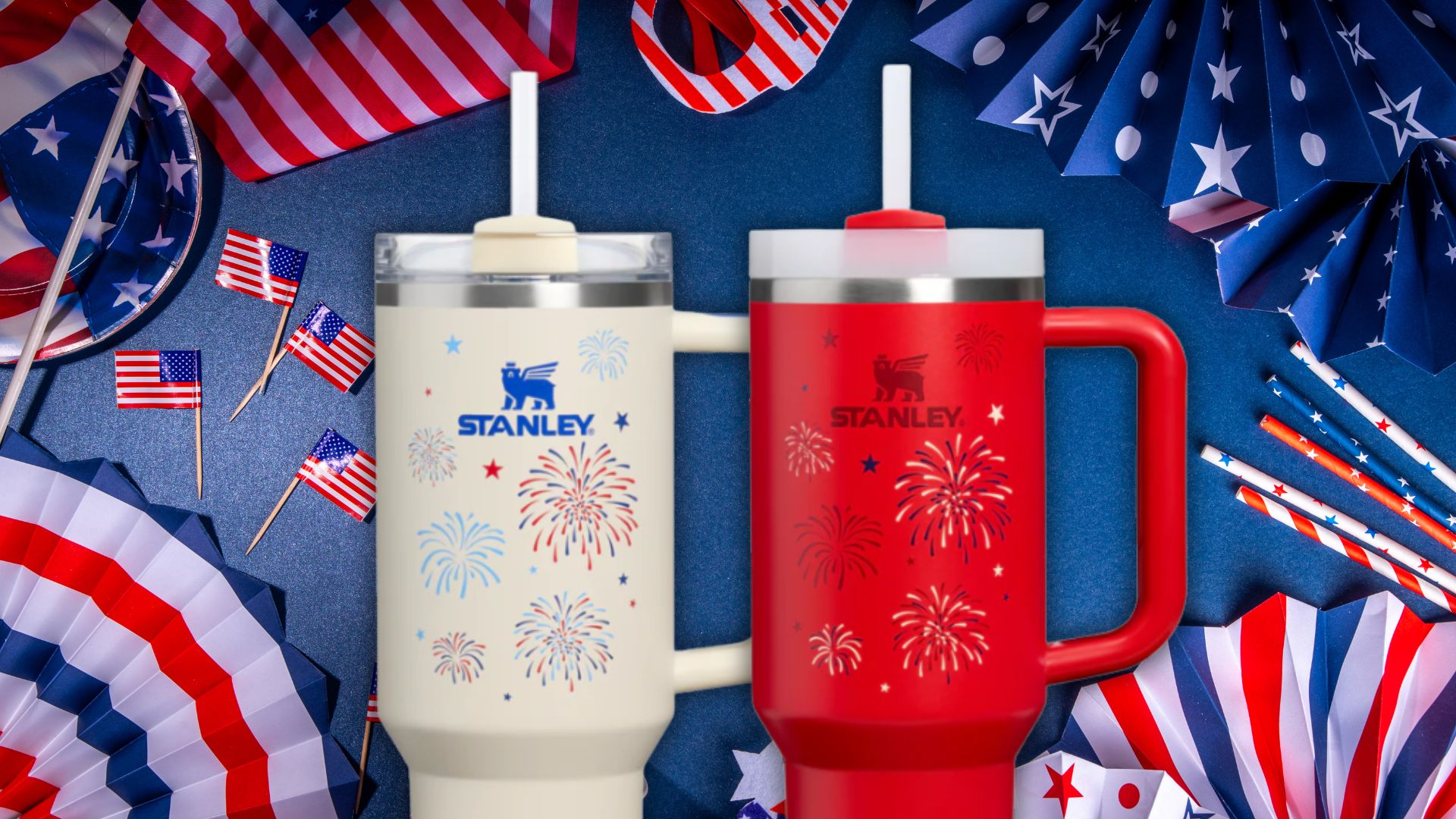 Stanley drops limited edition fireworks-inspired tumblers for July