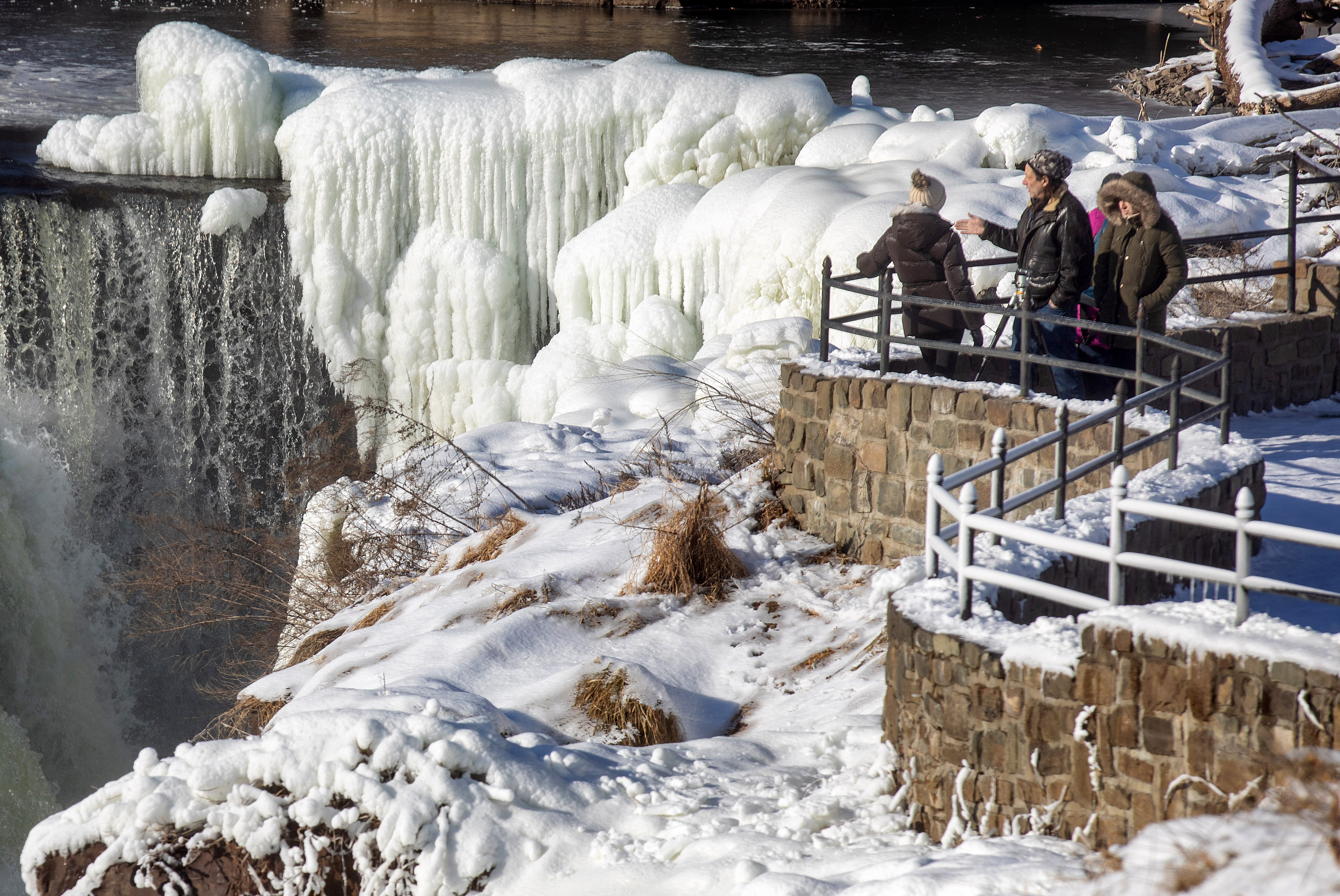 Great falls frozen - nj.com