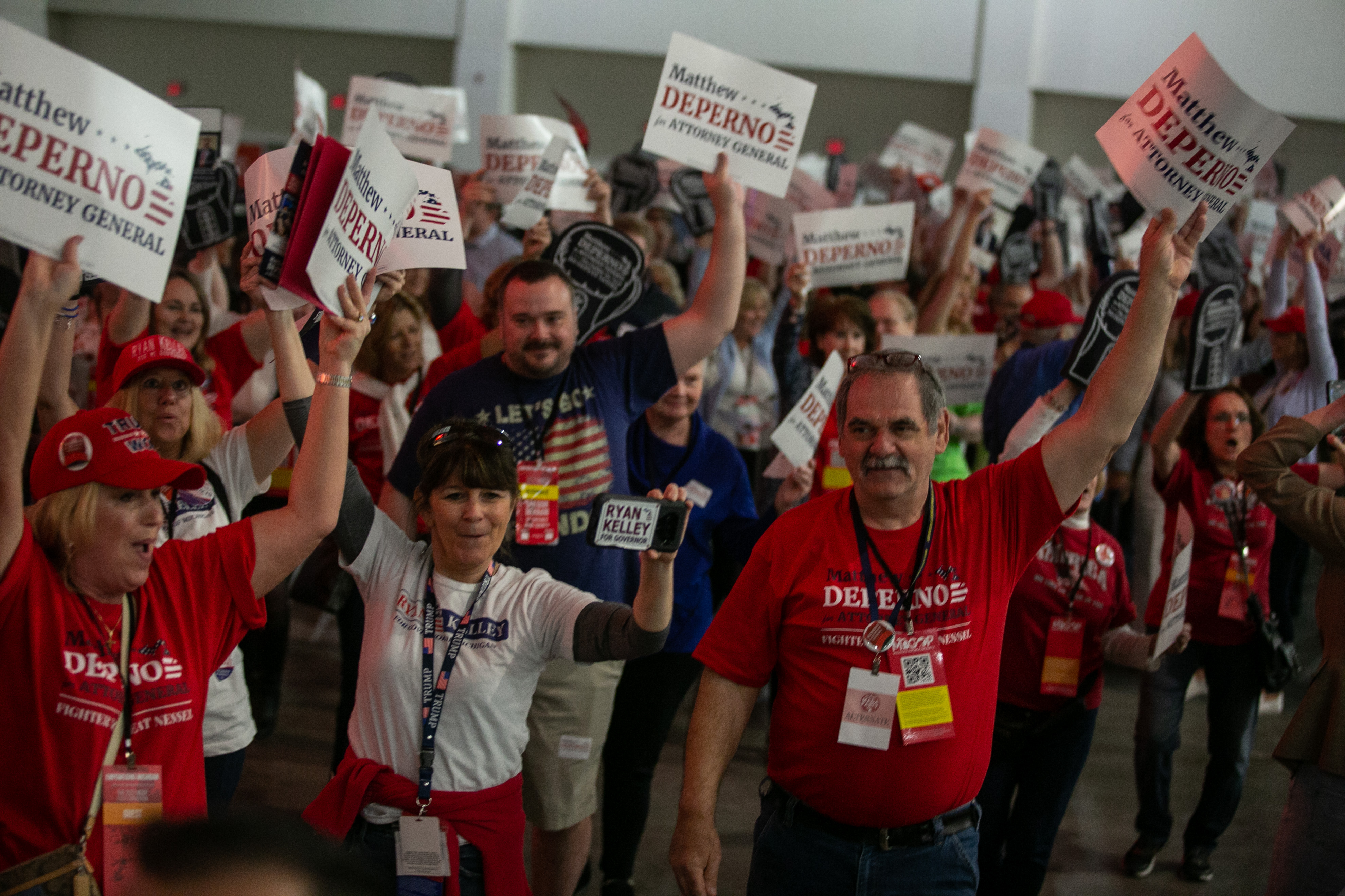 Michigan Republicans hold convention in Grand Rapids - mlive.com