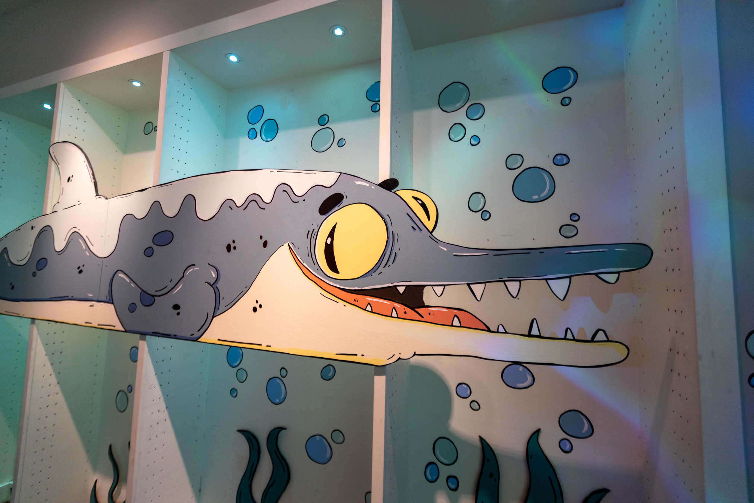 Portland artist Mike Bennett loves dinosaurs. He thinks you'll love them  too after visiting his pop-up museum, Dinolandia. - OPB