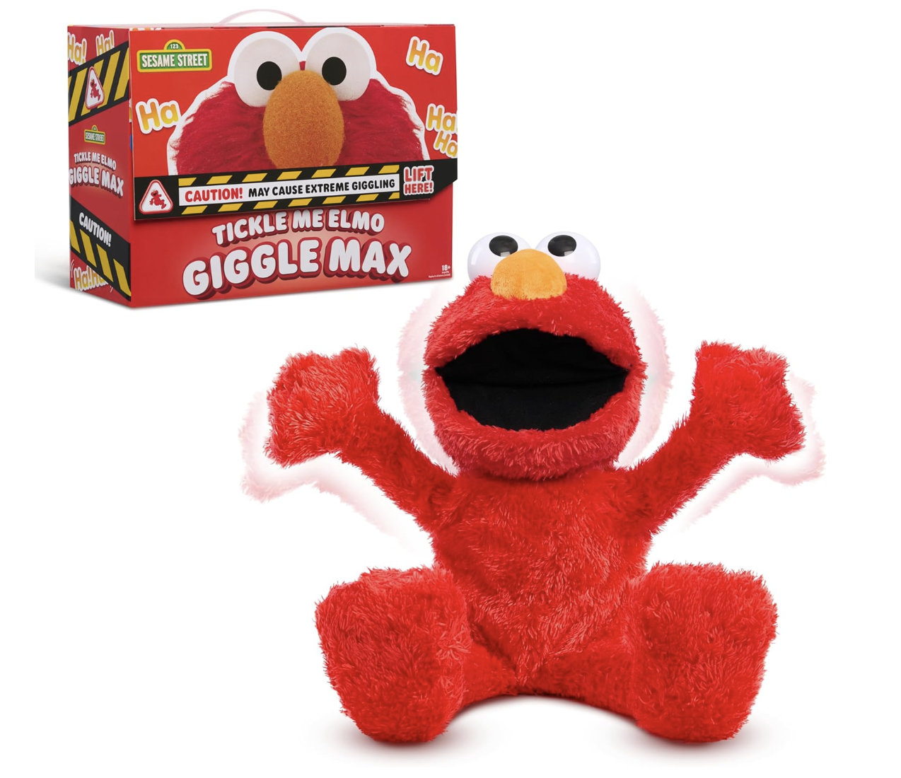 Preorder the new Sesame Street Tickle Me Elmo for $40 at Walmart