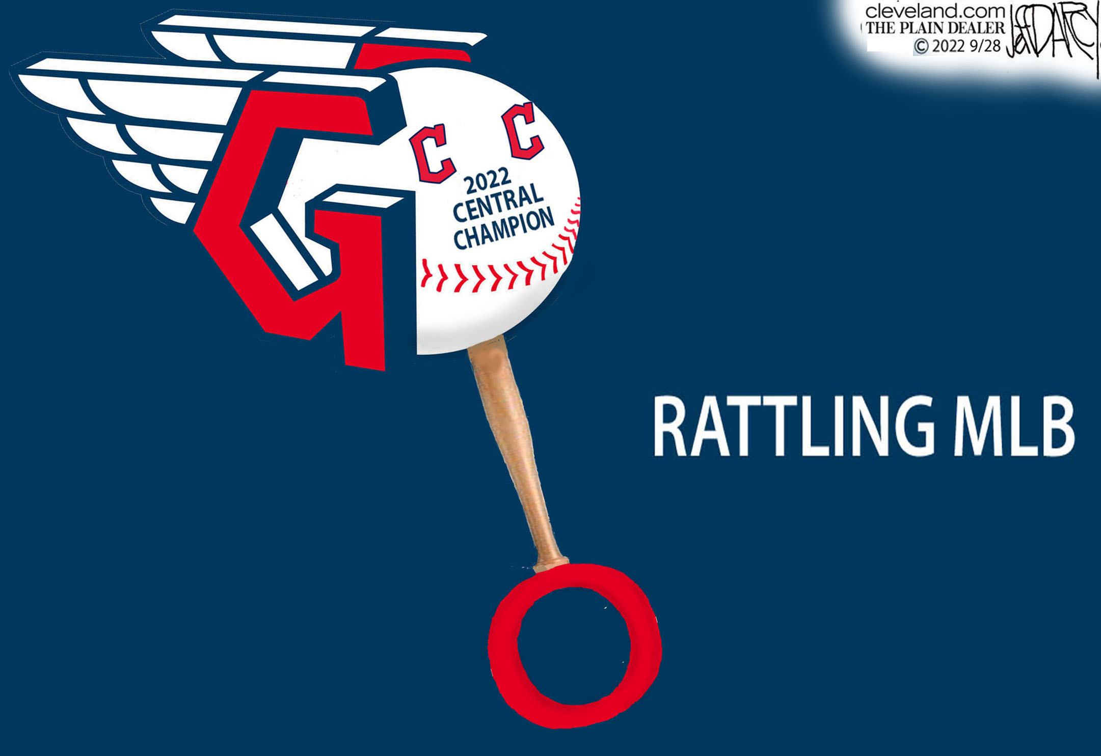 Cleveland Indians name change considerations: Darcy cartoon 