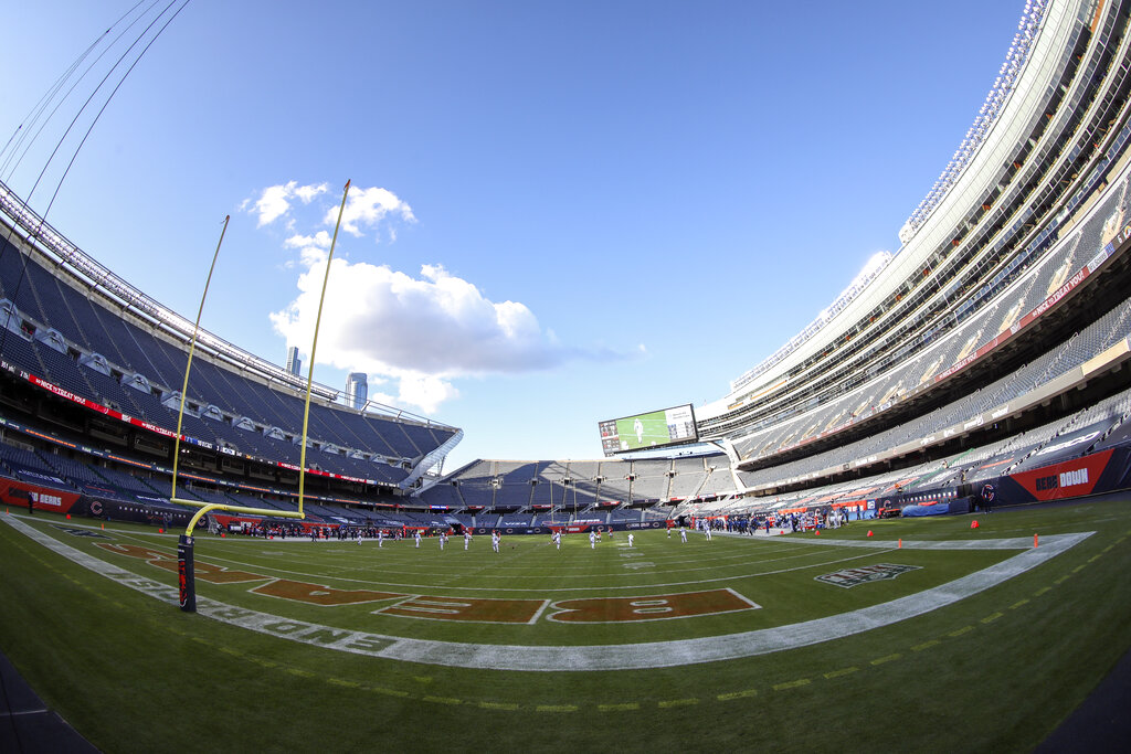 Here are some pictures of the turf and rain at Soldier Field from Bears game  – NBC Sports Chicago